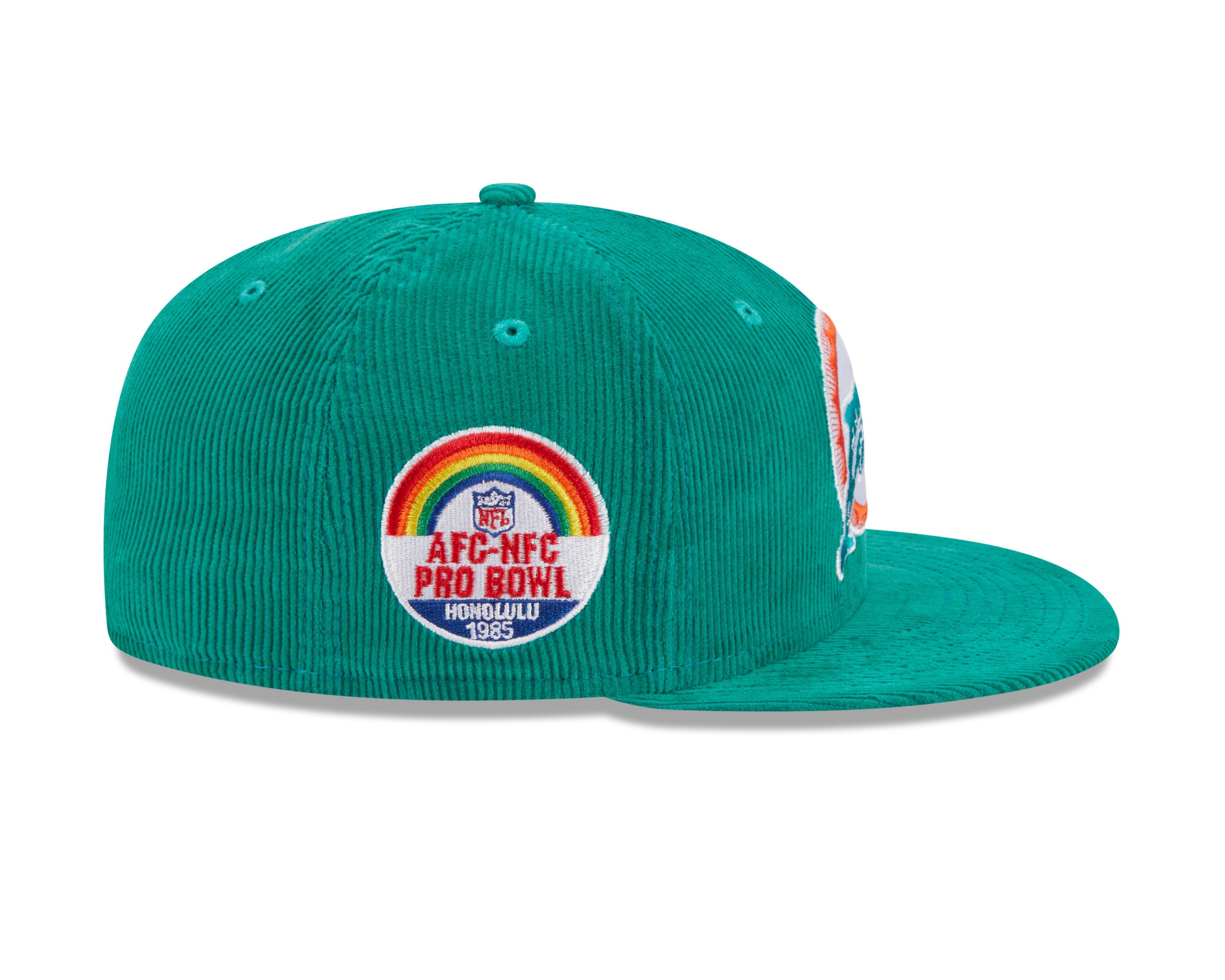 Vintage Miami Dolphins Throwback Classic Logo Trucker Snapback Cap Hat Read