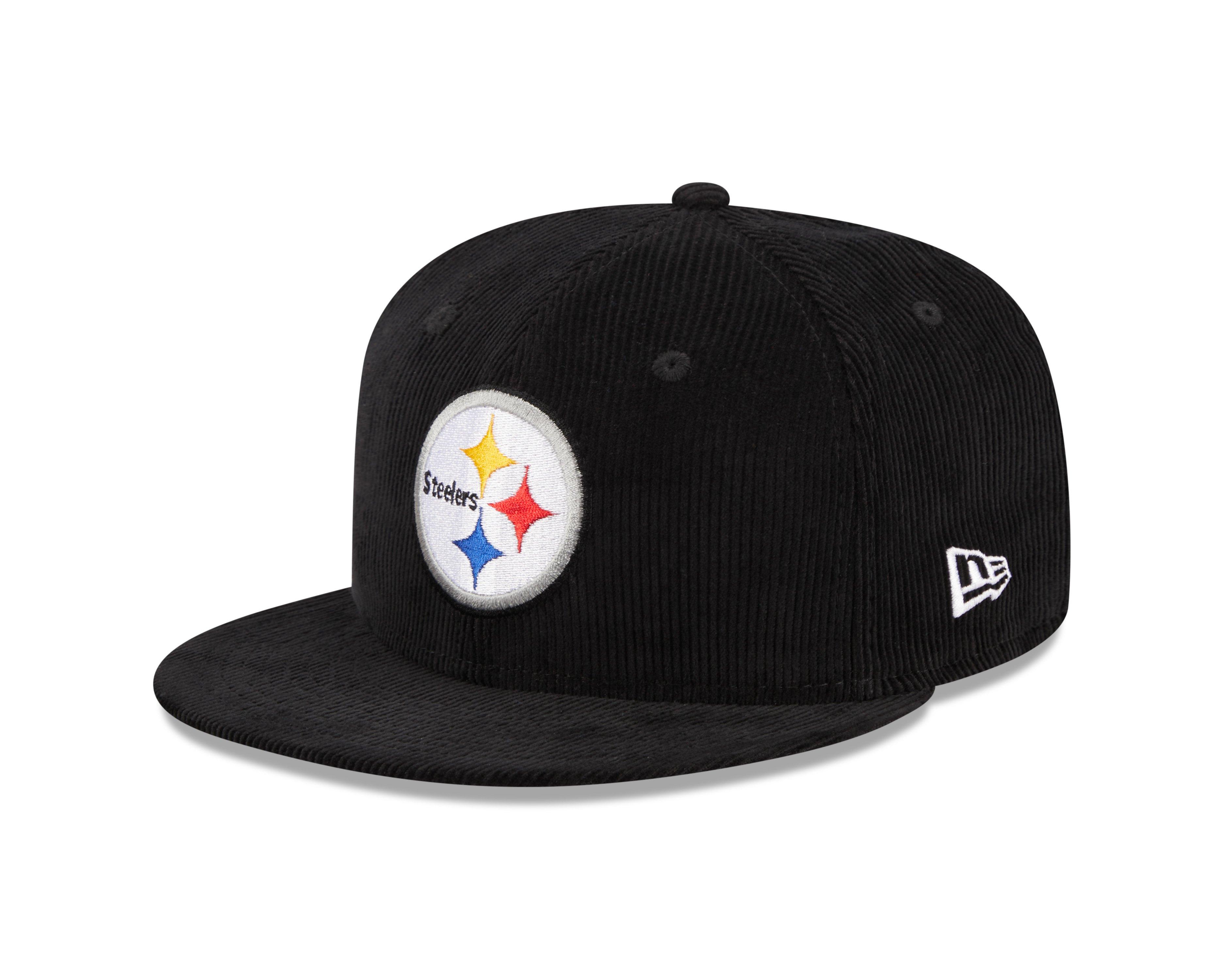 New Era Pittsburgh Steelers NFL Throwback Corduroy Fitted Hat Hibbett