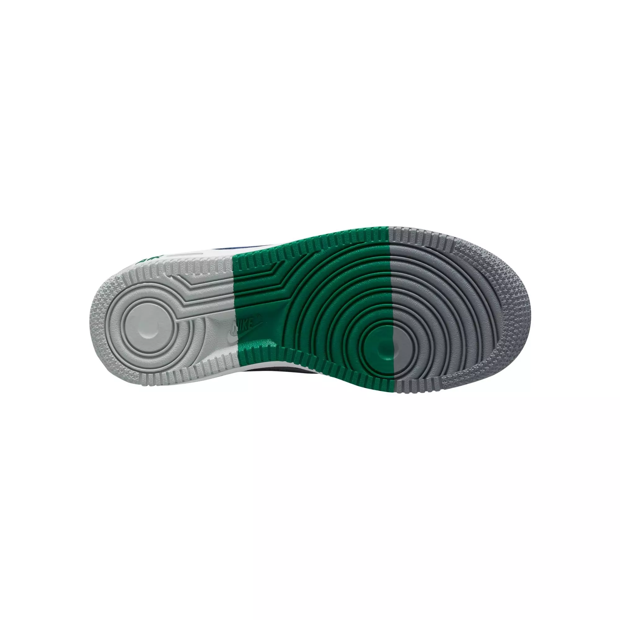 Nike Air Force 1 LV8 2 "Light Silver/Deep Royal Blue/White" Grade School Boys' Shoe - SILVER/BLUE