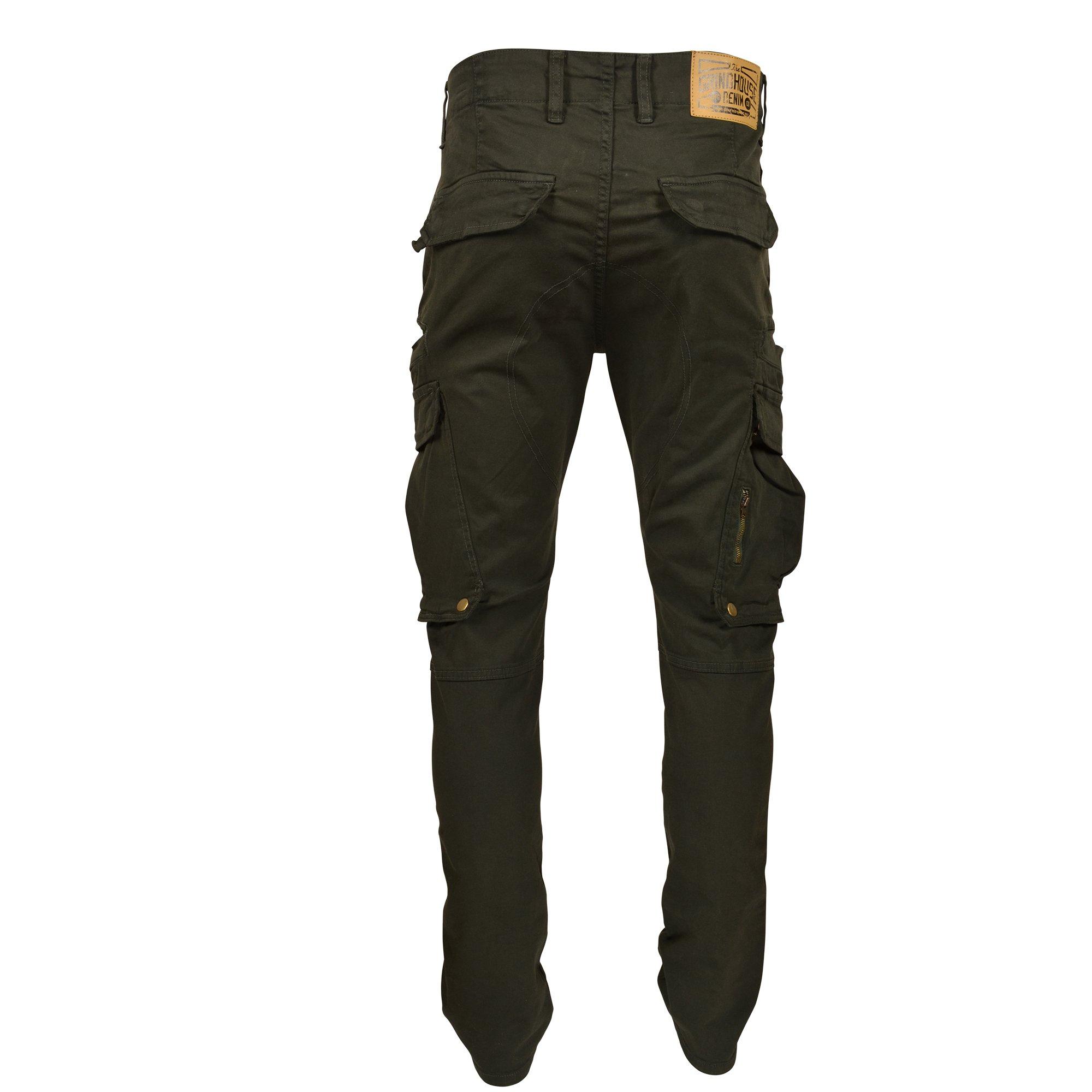 Grindhouse Olive Twill Multi Cargo Men's Pants