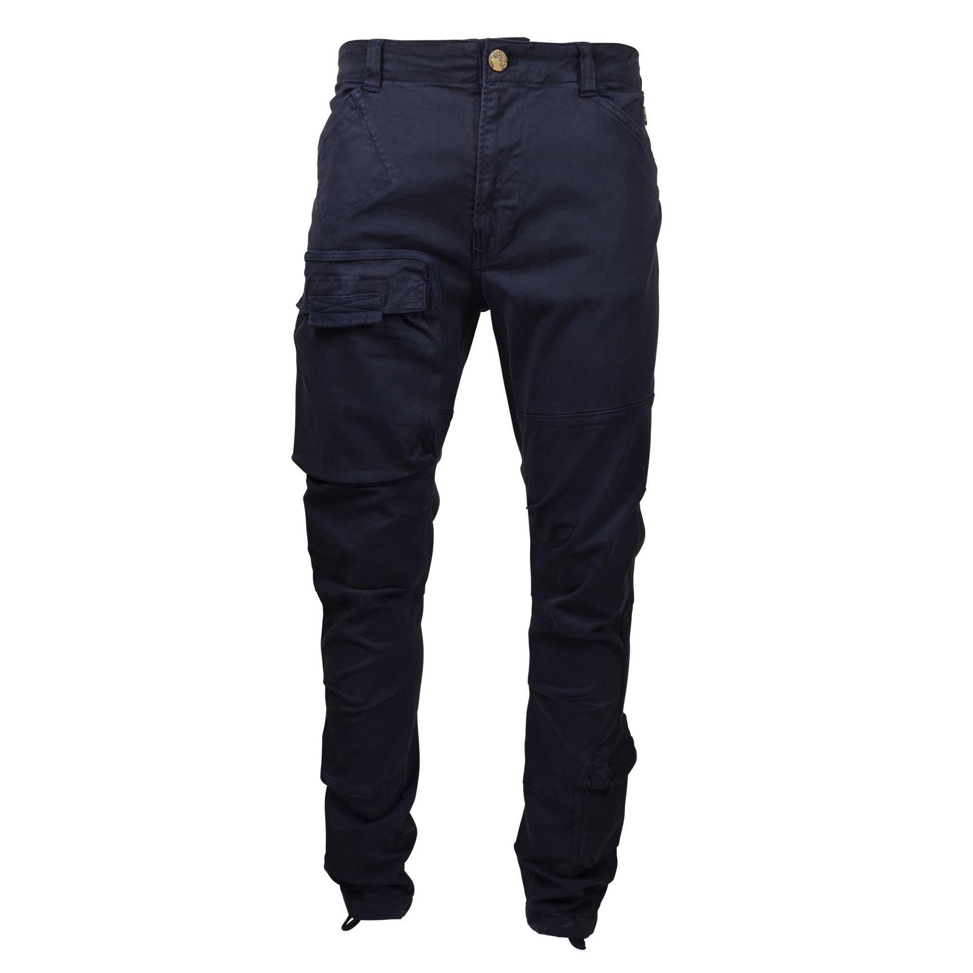 Grindhouse Twill Multi Cargo Pocket Men's Navy Pants