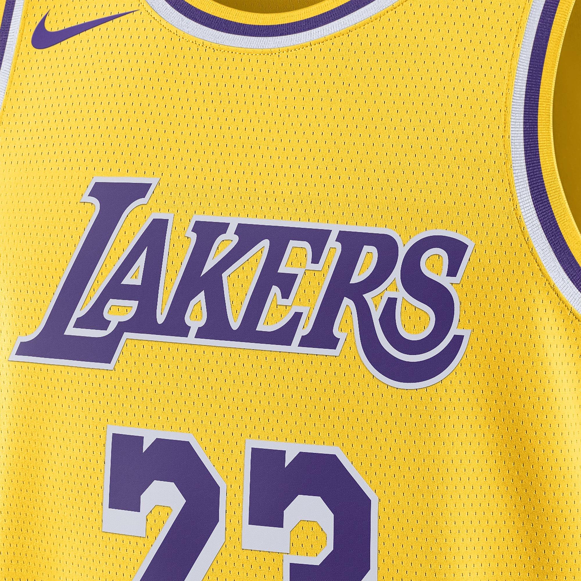 Nike Youth Los Angeles Lakers Lebron James Icon Edition Swingman Jersey -  Hibbett