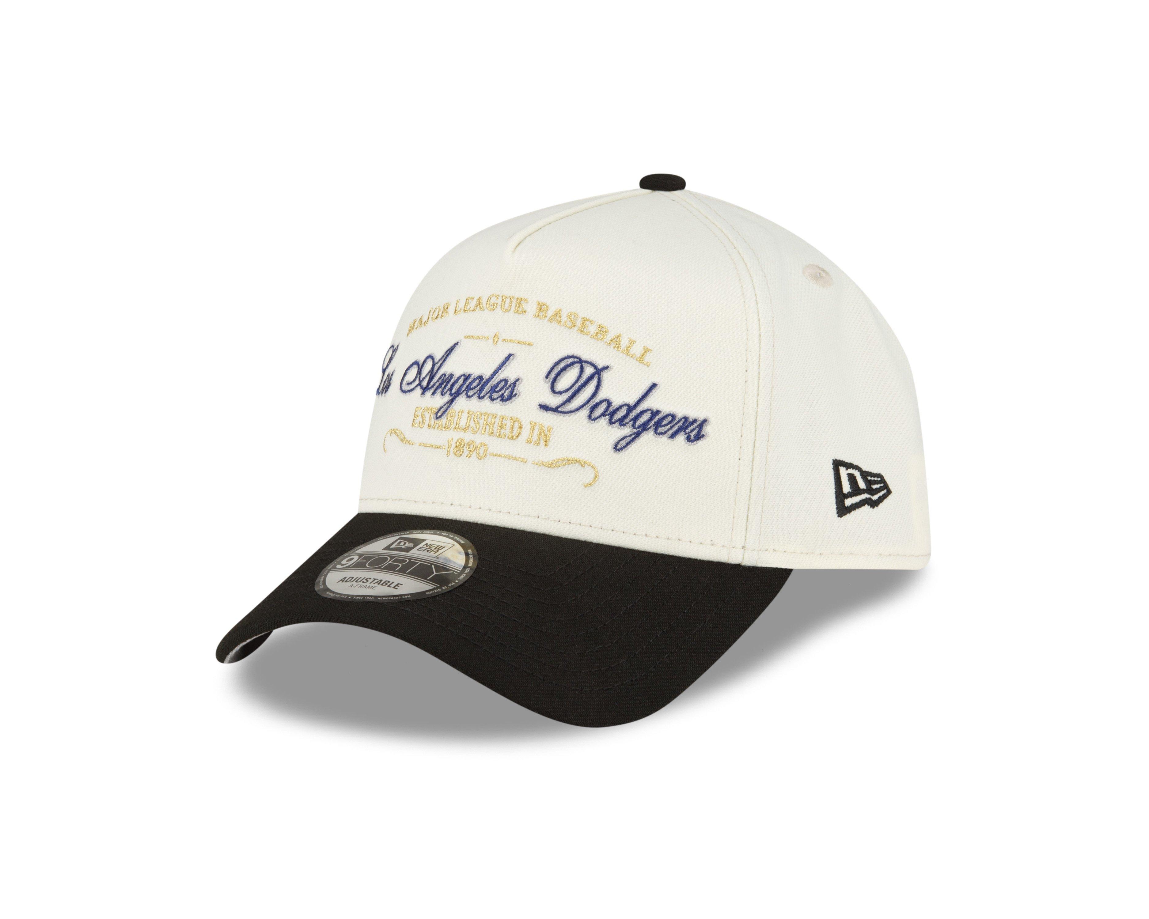 New Era Los Angeles Dodgers 9FORTY The Exhibition A-Frame Smapback-Chrome White - OFF-WHITE