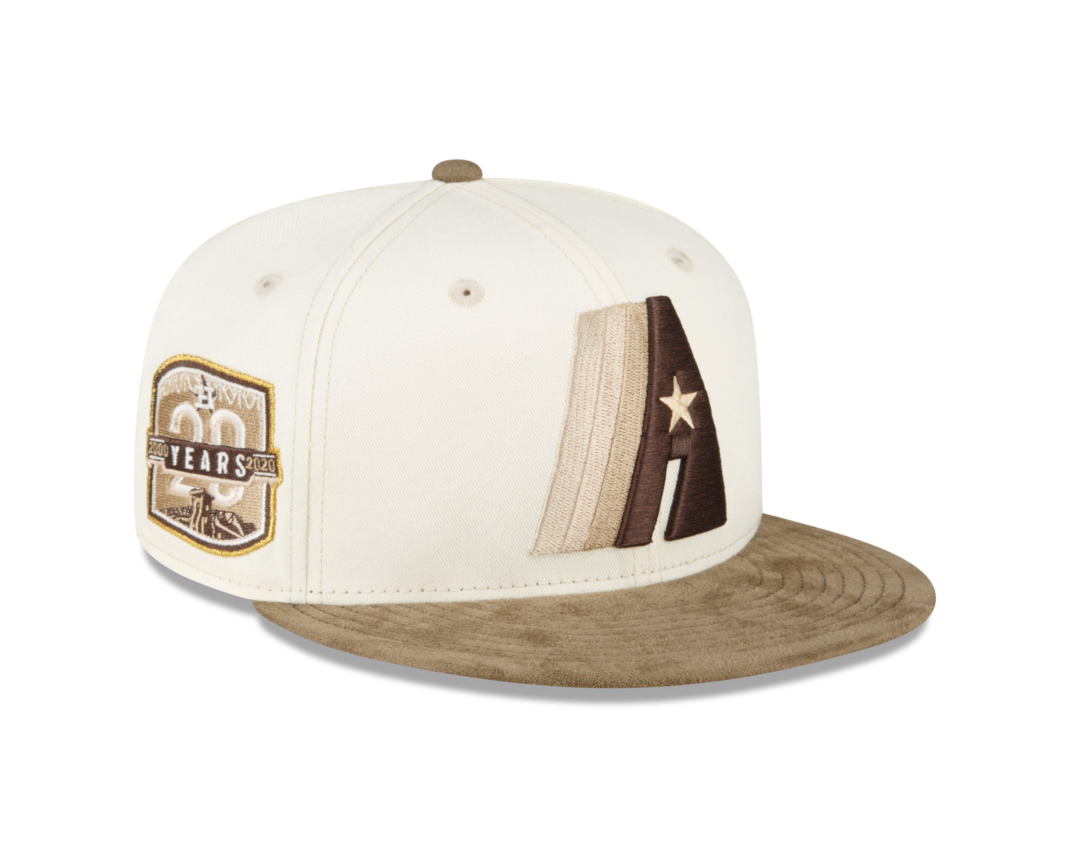 New Era Houston Astros 59FIFTY Cooperstown Chrome White Fitted Hat