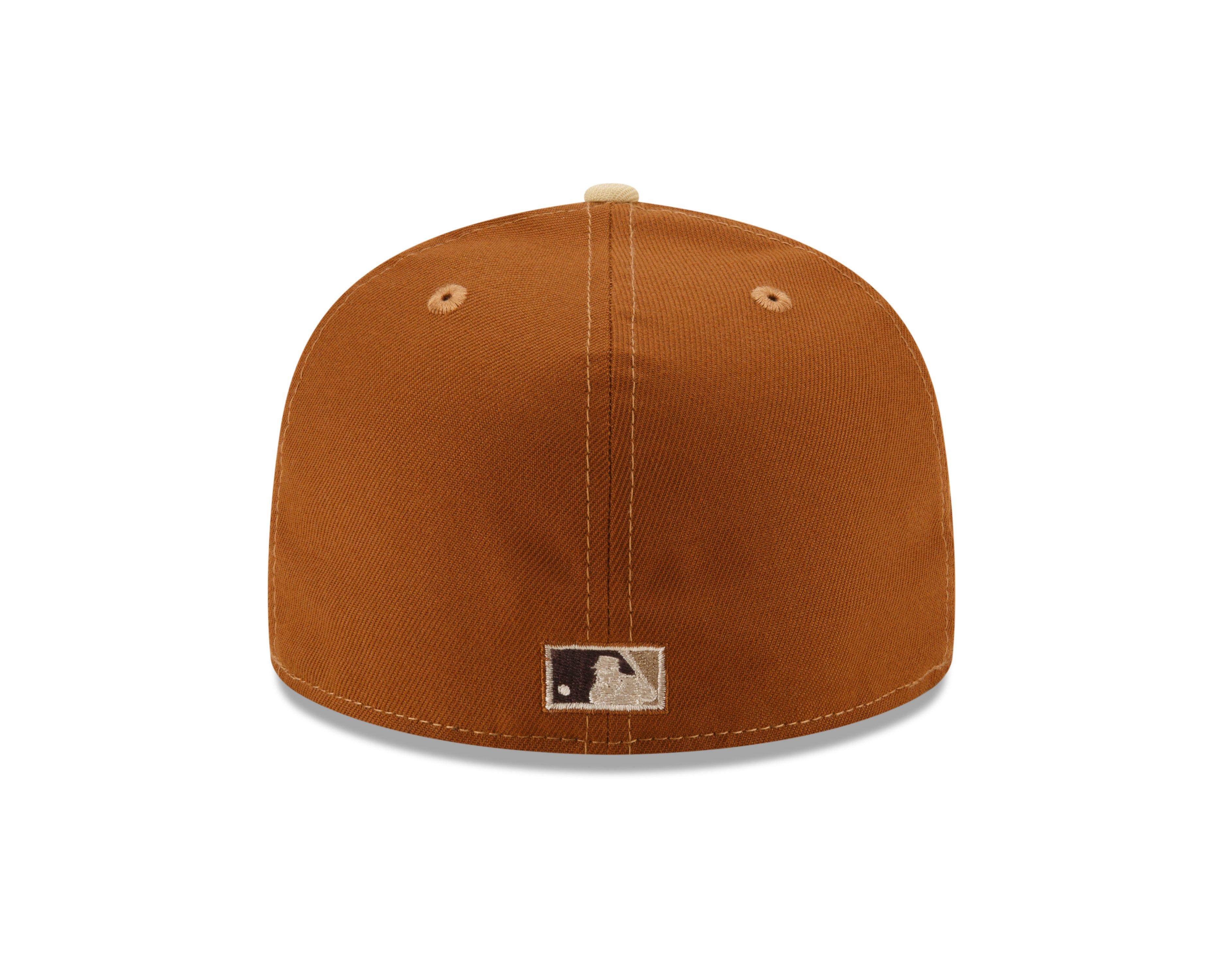 New Era Houston Astros 59FIFTY Cooperstown Fitted Hat-Toasted Peanut