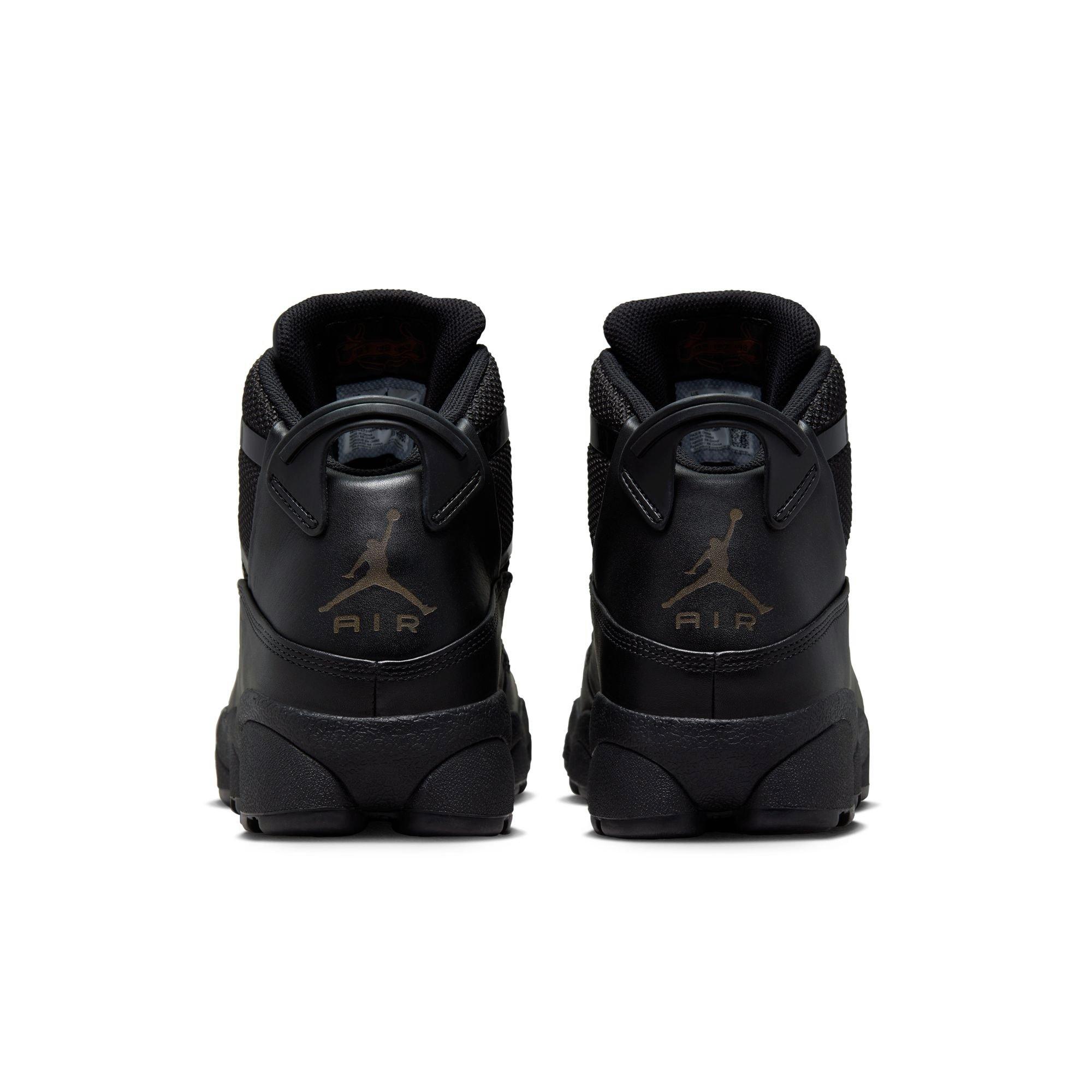 Jordan top boots black