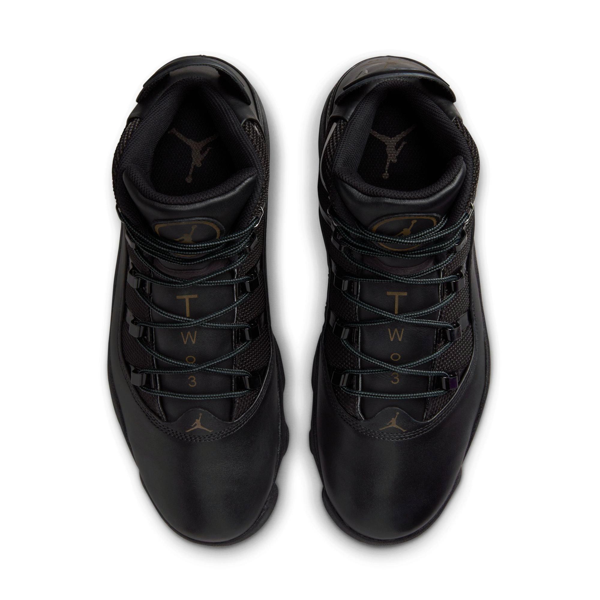 Jordan Winterized 6 Rings Men's "Black/Rustic"Boot