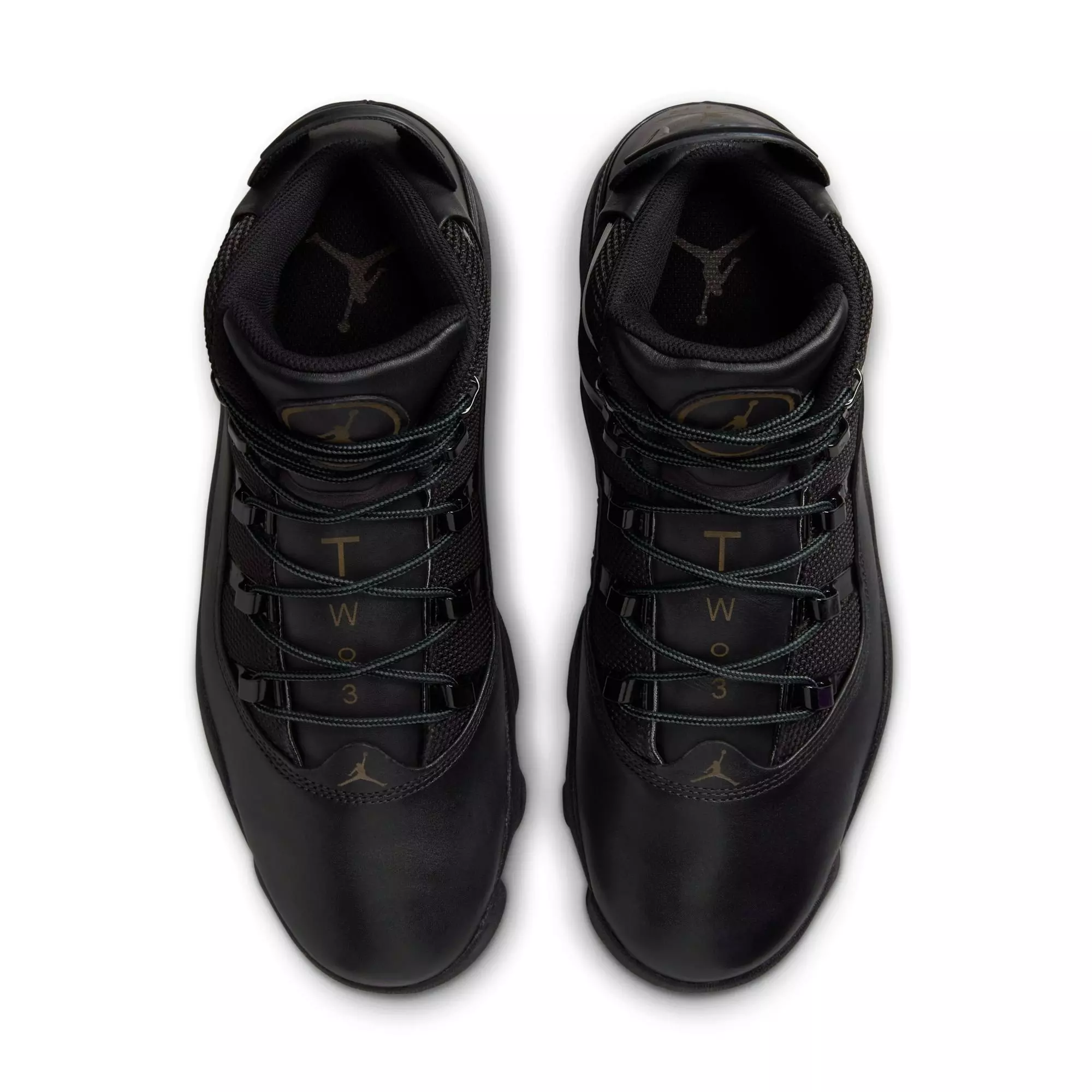 Jordan Winterized 6 Rings "Black/Rustic" Men's Boot - BLACK