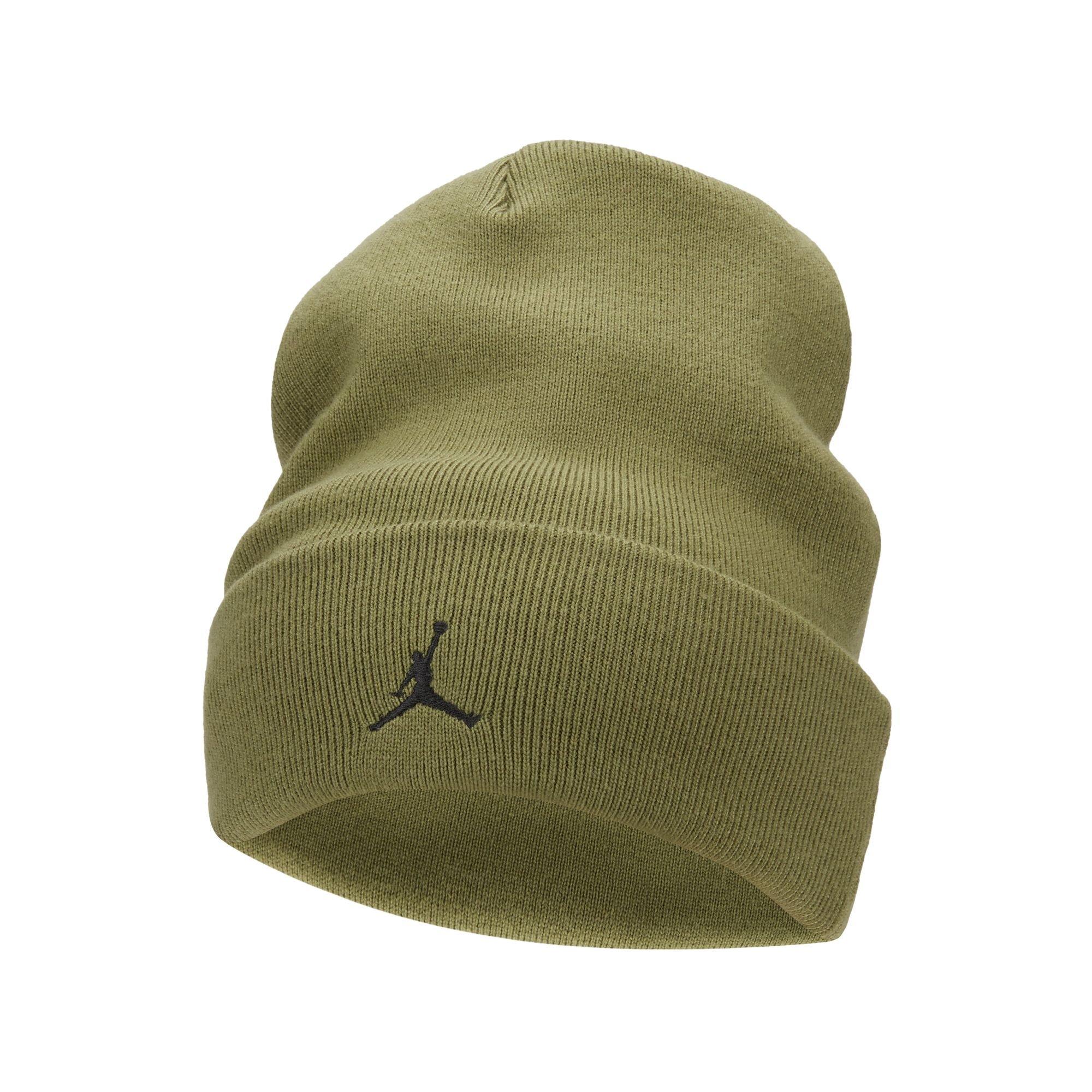 Jordan Peak Essential Beanie-Olive - OLIVE