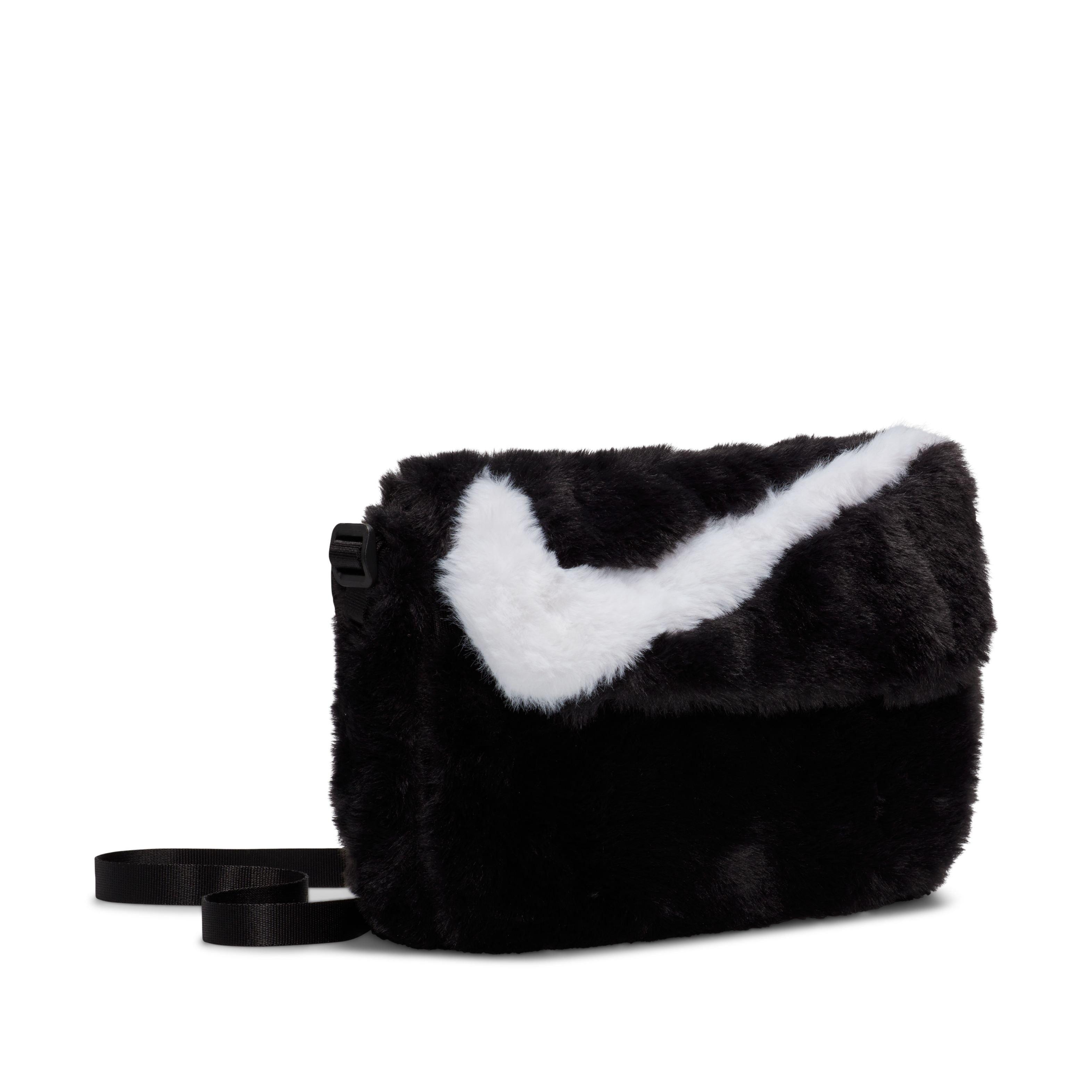 Nike Sportswear Futura 365 Faux Fur Bag (Black) – atmos USA