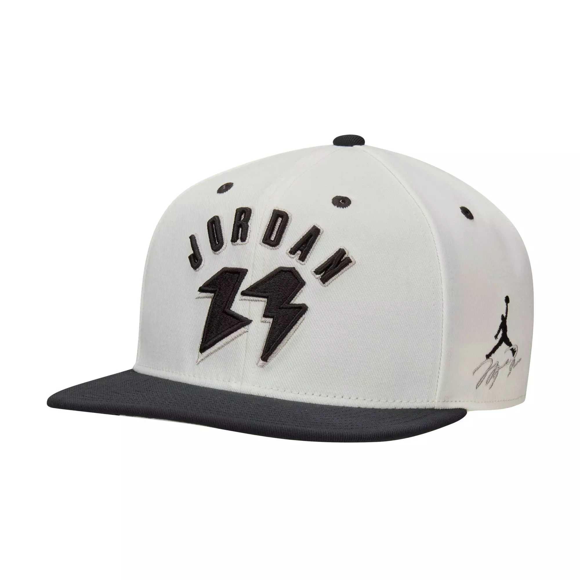 Jordan Jumpman Pro MVP Snapback-White/Black - WHITE/BLACK