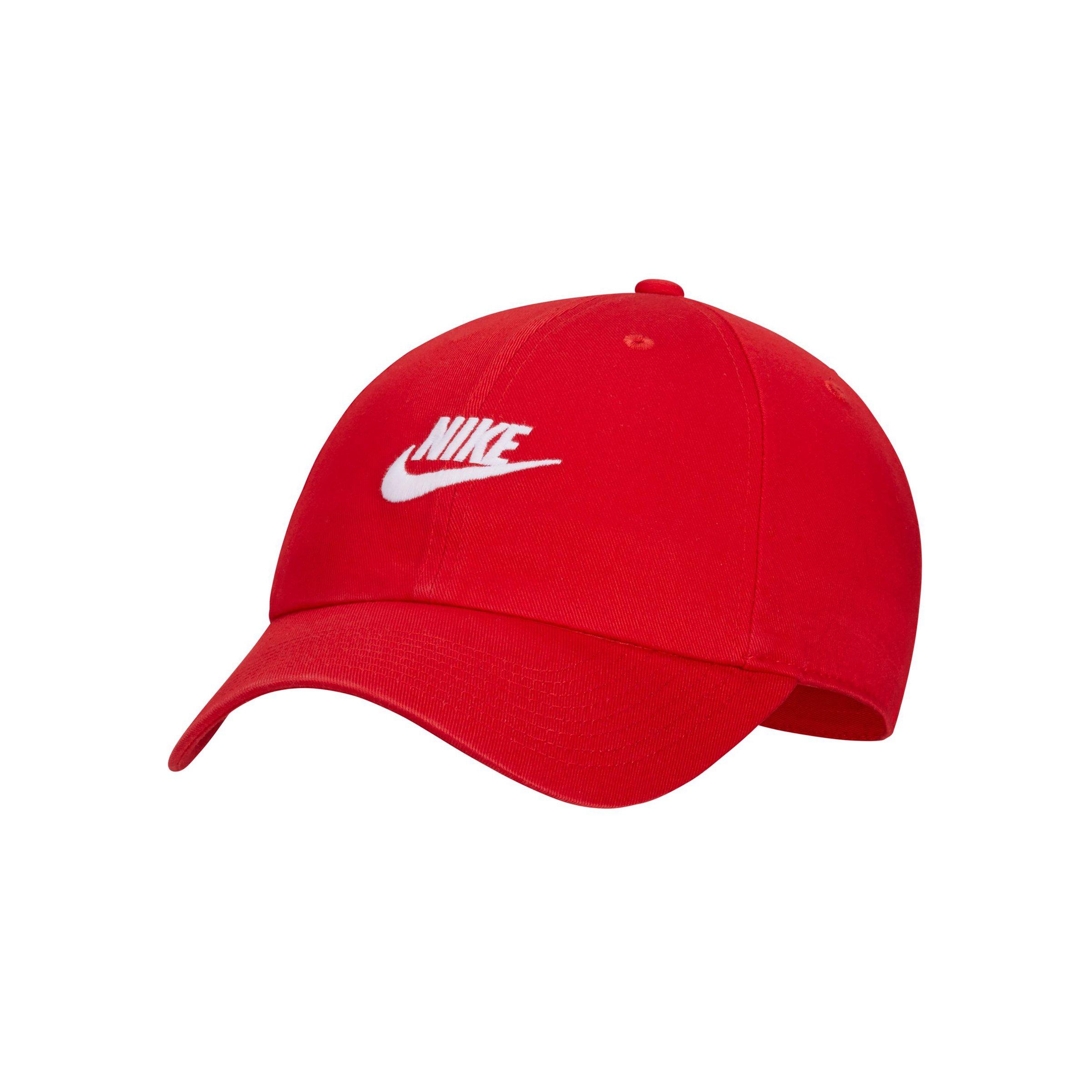 Nike Sportswear Club Adjustable Futura Cap-Red - RED Thumbnail View 1