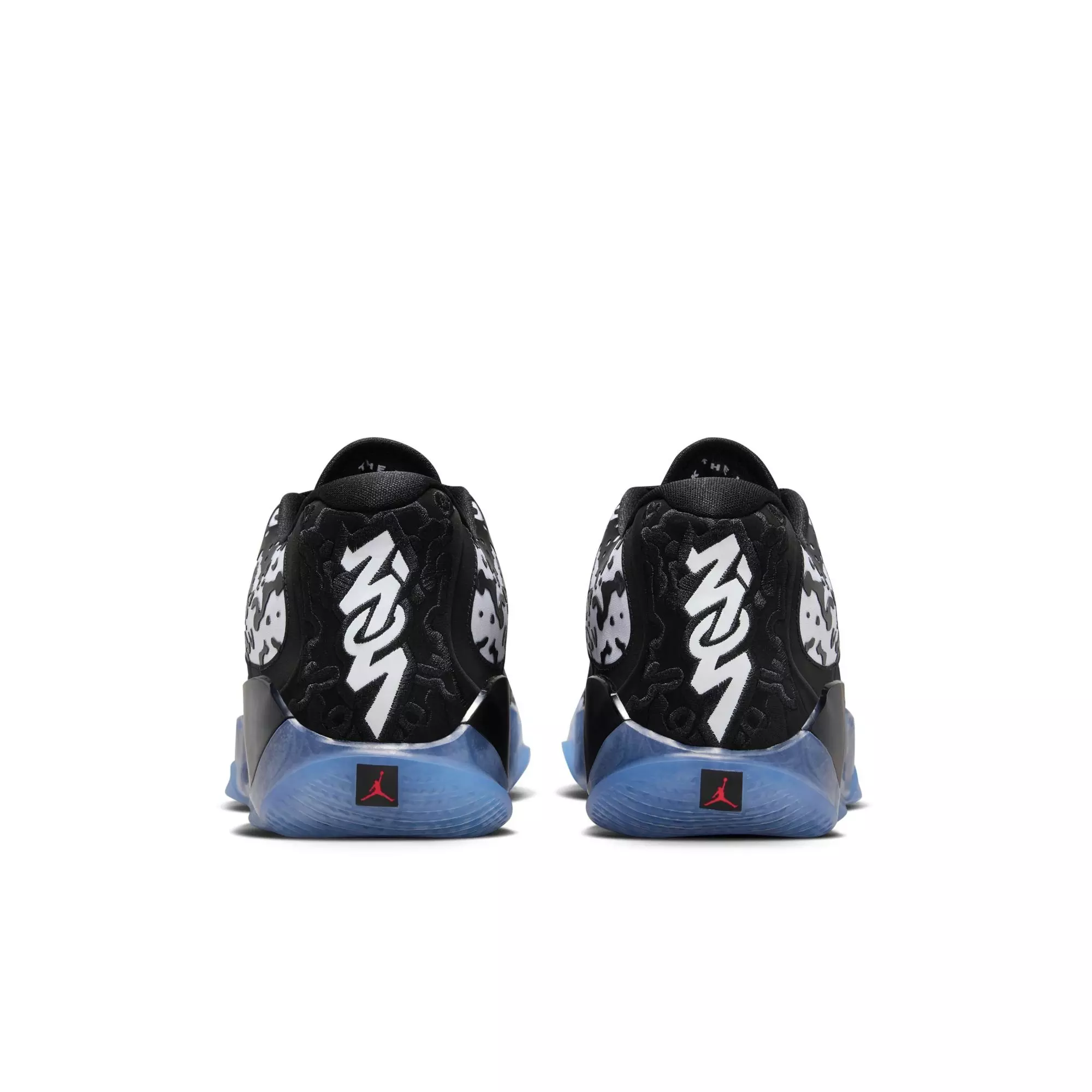 Jordan Zion 3 "Black/White" Men's Basketball Shoe - BLACK/WHITE/LASER ORANGE