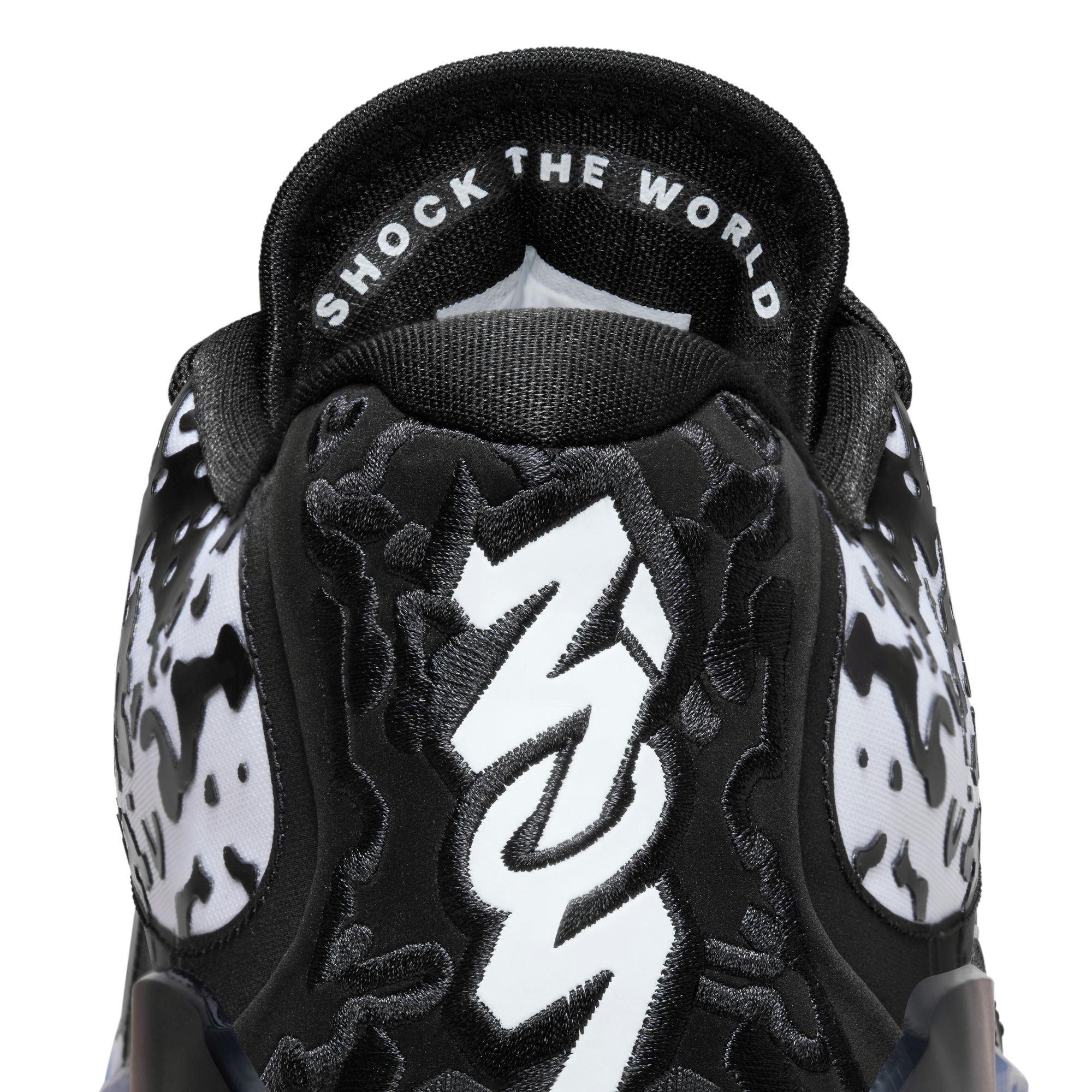 Jordan Zion 3 "Black/White" Men's Basketball Shoe - BLACK/WHITE/LASER ORANGE Thumbnail View 6