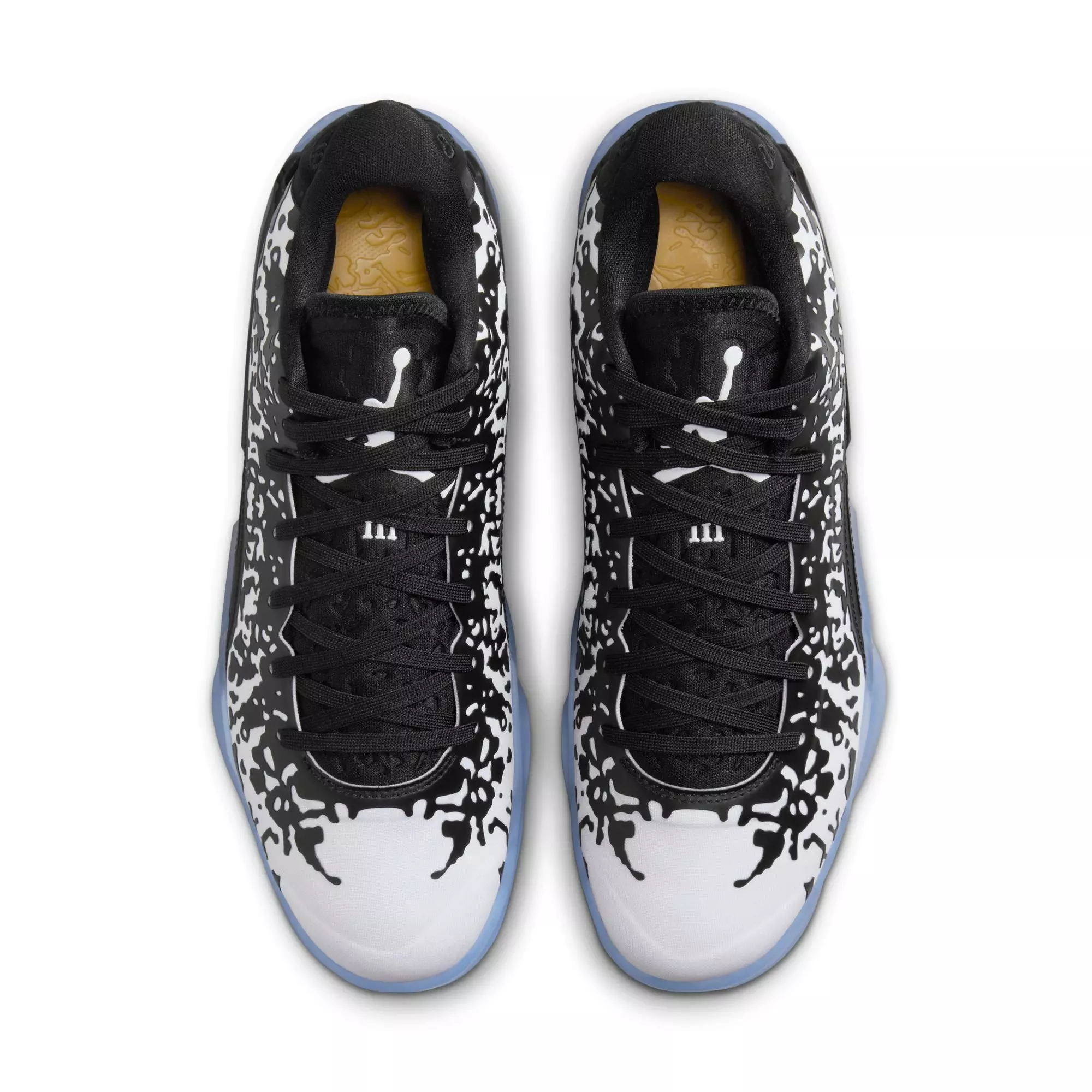 Jordan Zion 3 "Black/White" Men's Basketball Shoe - BLACK/WHITE/LASER ORANGE