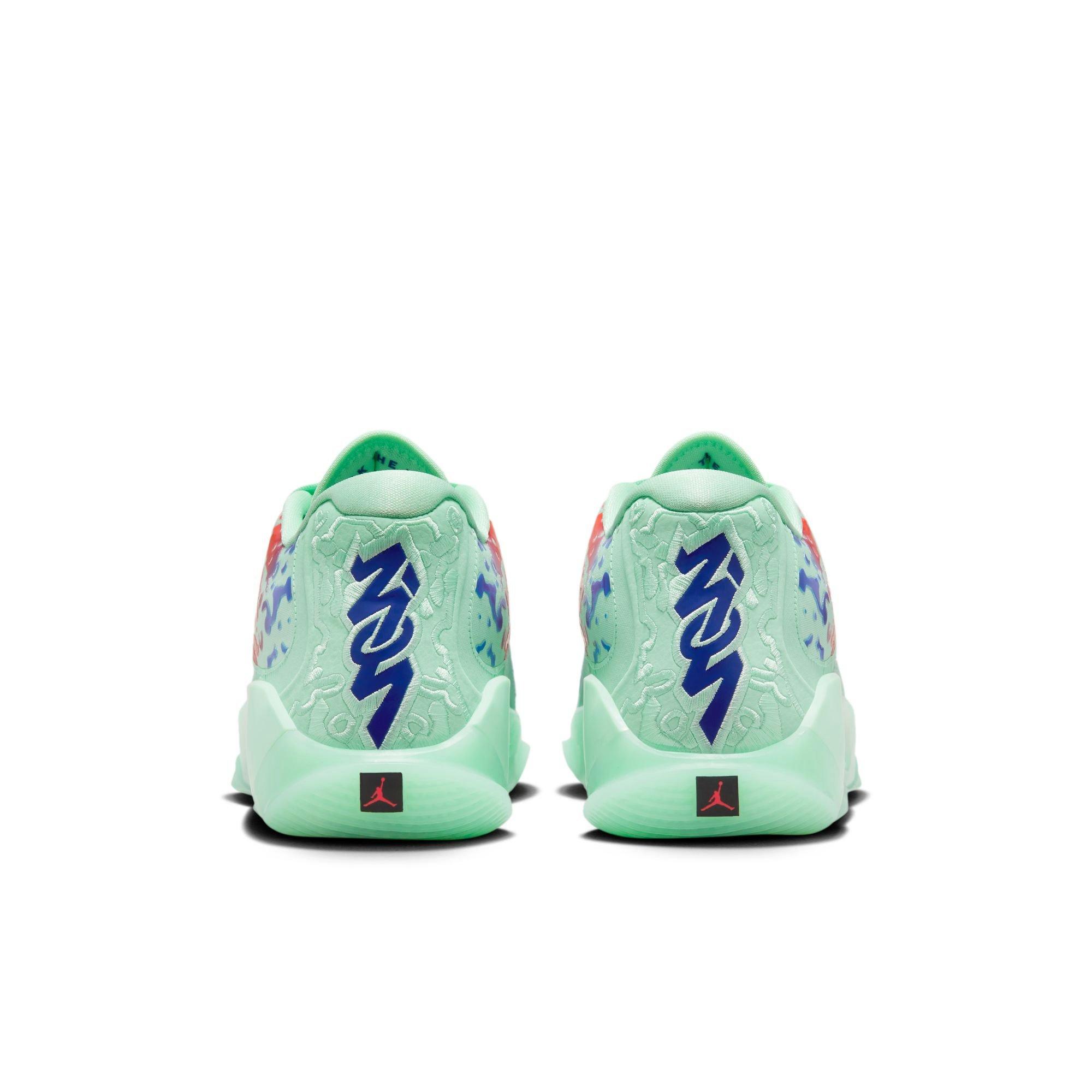 Jordan Zion 3 "Mud, Sweat, Tears" Men's Basketball Shoe -  MINT FOAM/CONCORD/PSYCHIC PURPLE Thumbnail View 11