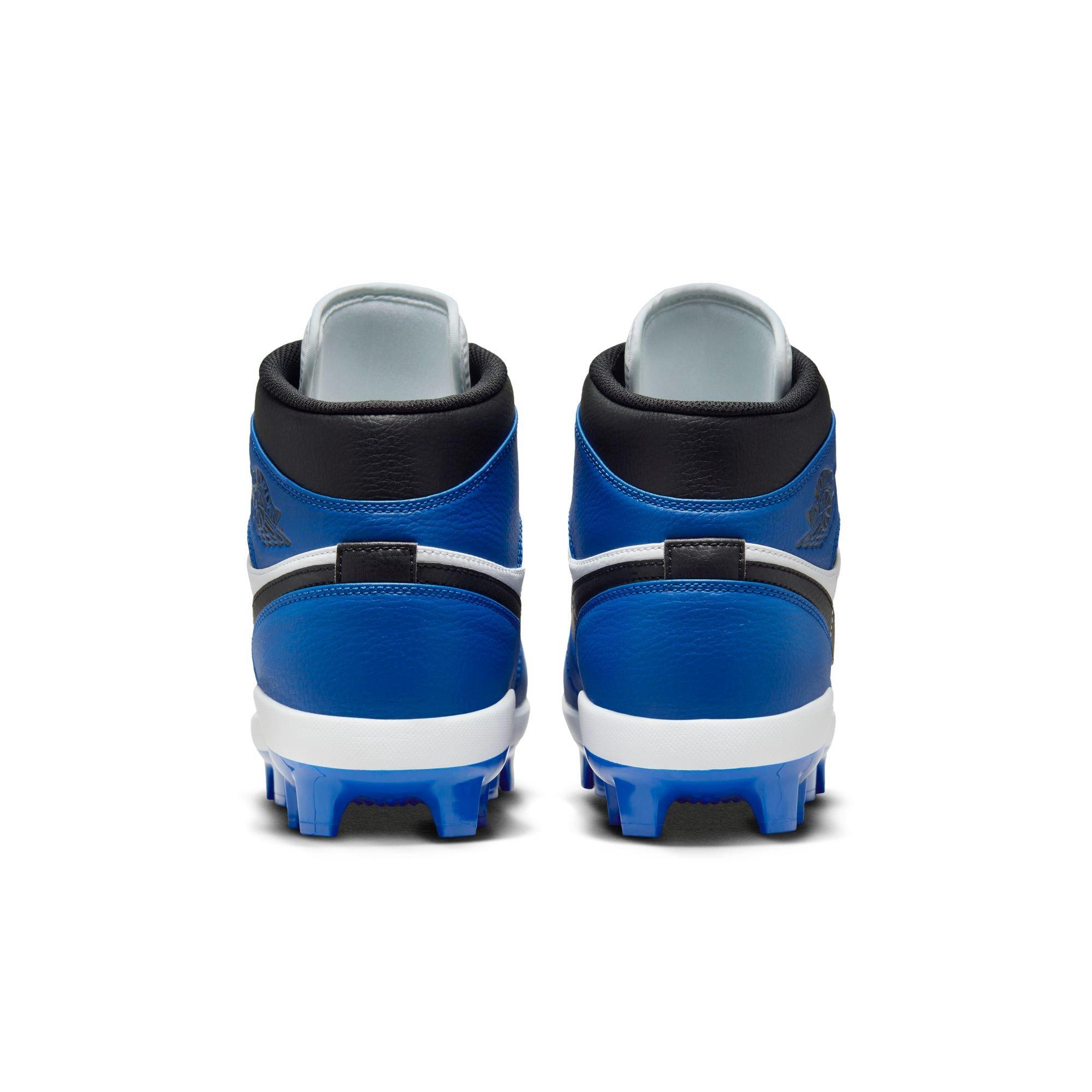 Jordan 1 Retro MCS "Game Royal/White/Black" Men's Baseball Cleat - ROYAL/BLACK/WHITE Thumbnail View 6