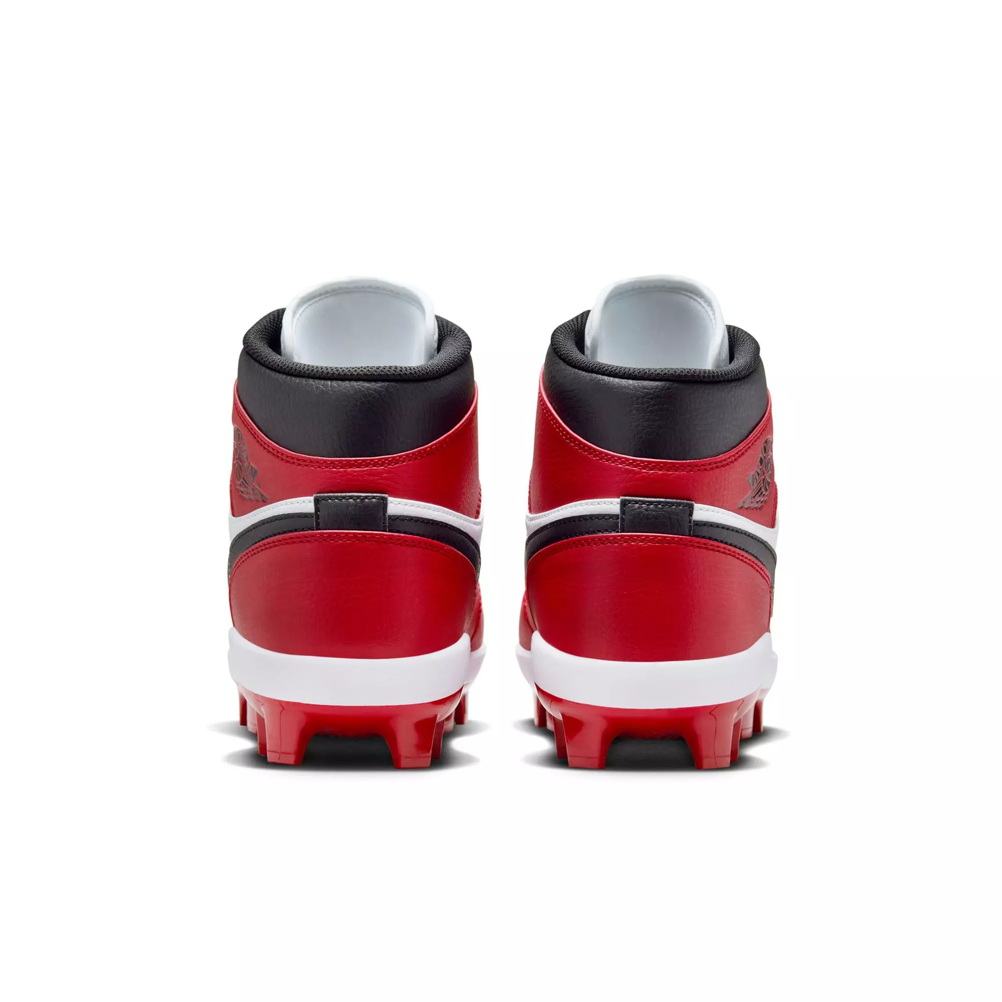 Jordan 1 Retro MCS "Gym Red/Black/White" Men's Baseball Cleat - RED/BLACK/WHITE