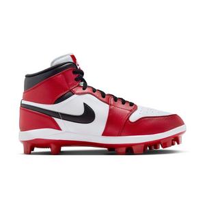Jordan 1 Retro MCS "Gym Red/Black/White" Men's Baseball Cleat