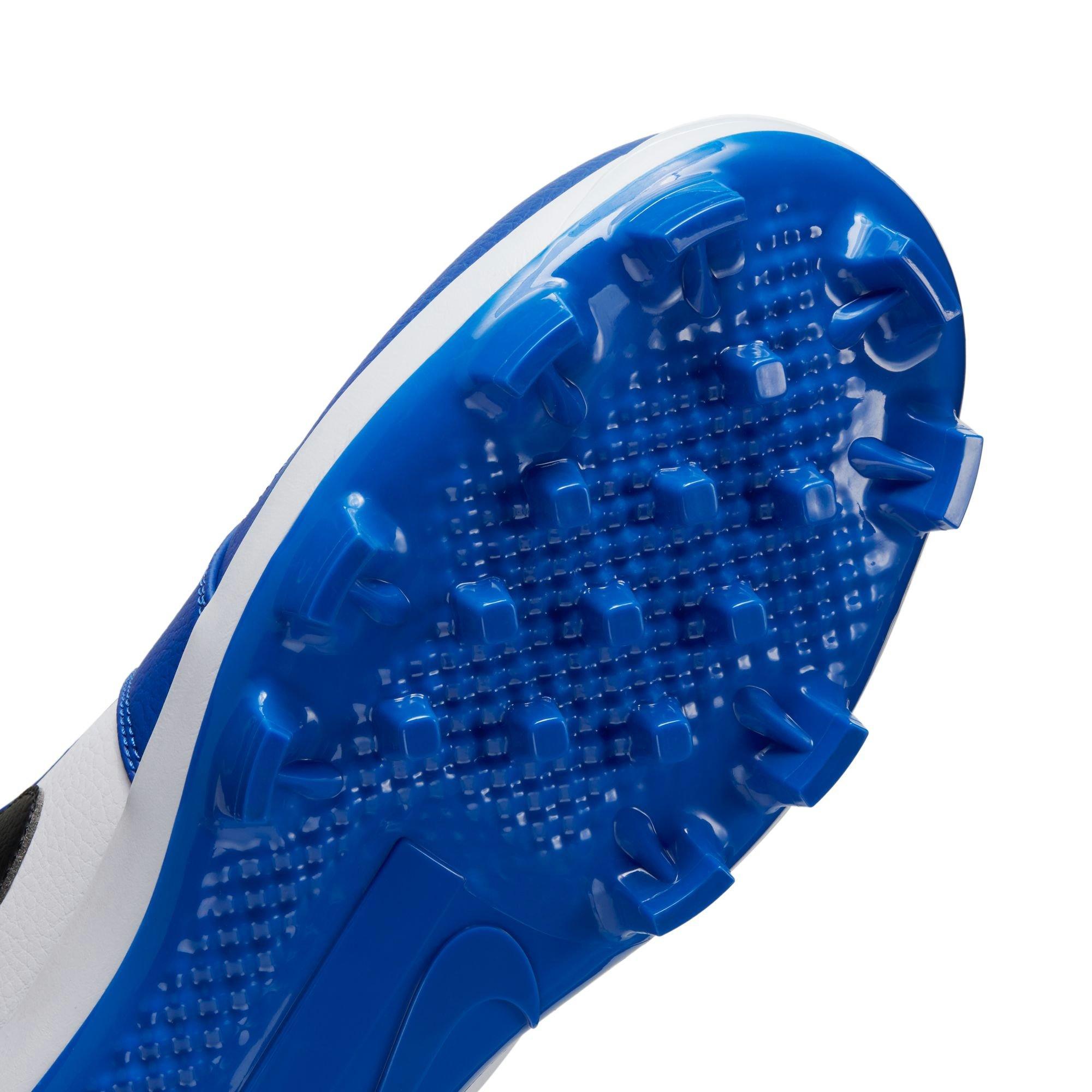 Jordan 1 Retro MCS Low "Game Royal/Black/White" Men's Baseball Cleat - ROYAL/BLACK/WHITE Thumbnail View 11