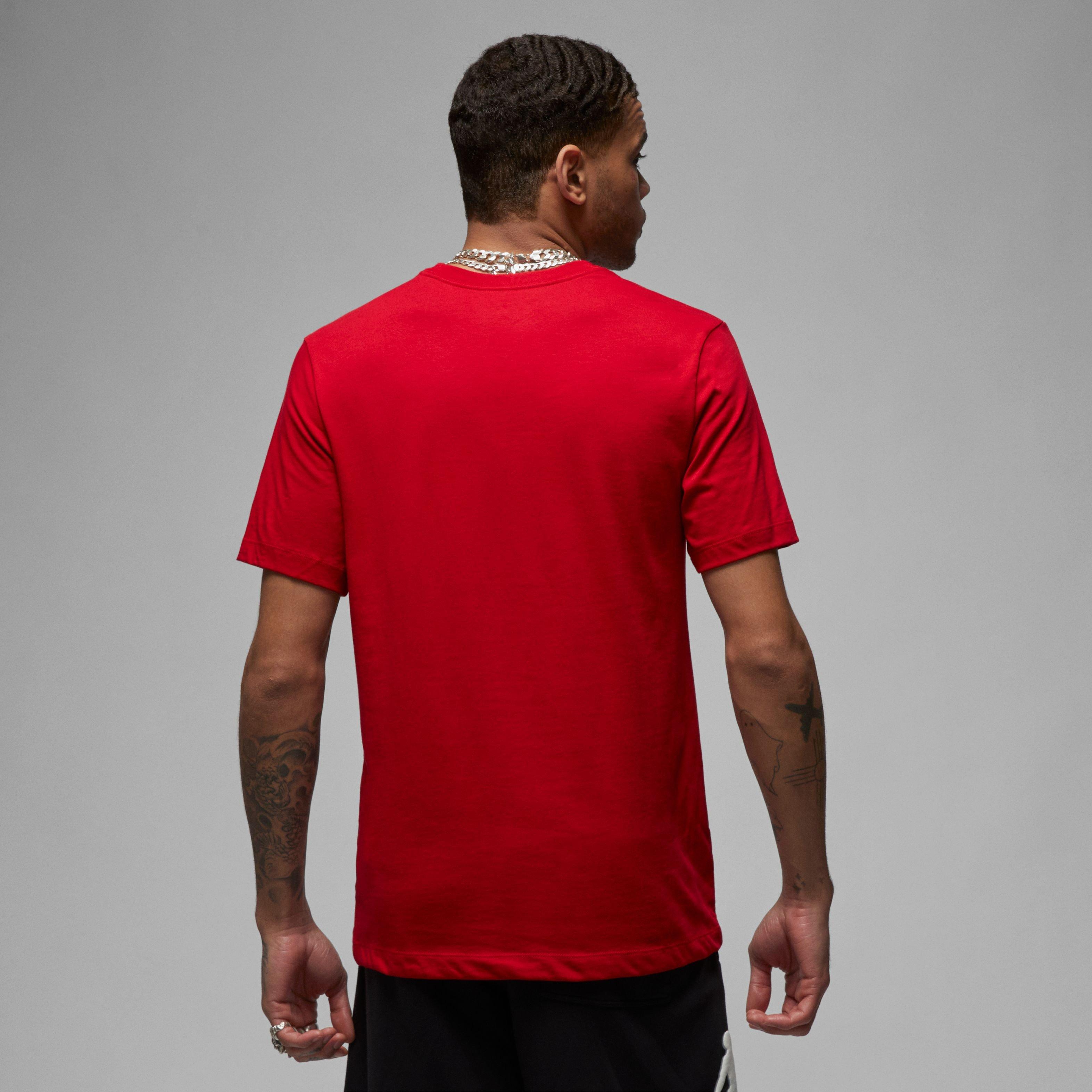 Jordan Men's Flight Essentials Tee-Red - RED Thumbnail View 5