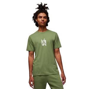 Jordan Men's Brand Graphic Tee-Olive