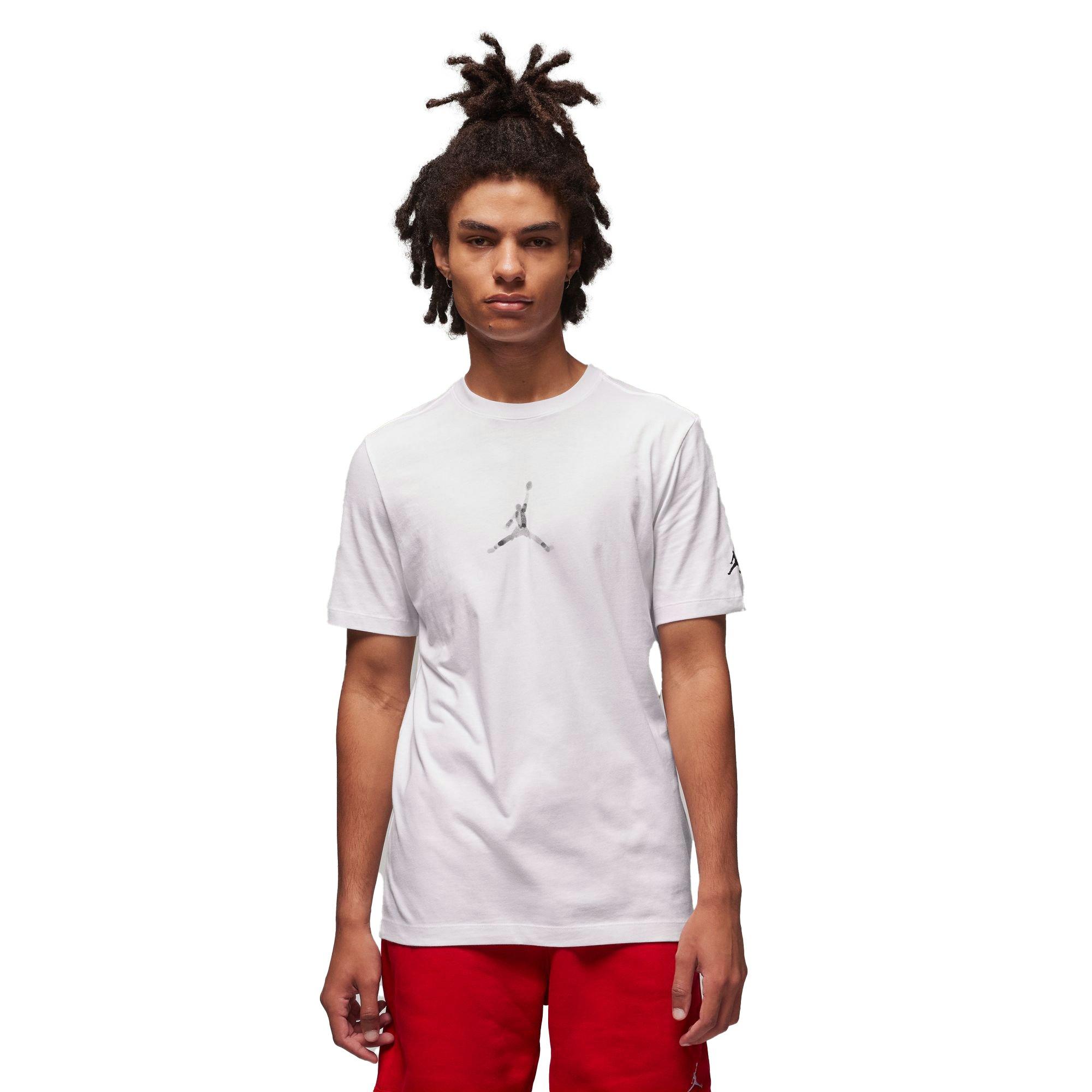 Jordan Men's Brand Graphic Tee-White - WHITE Thumbnail View 1