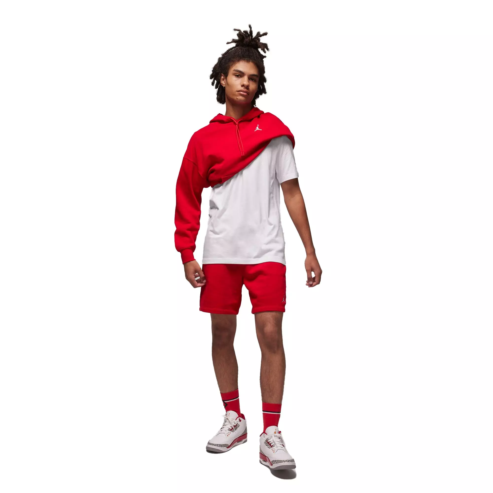 Jordan Men's Brand Graphic Tee-White - WHITE