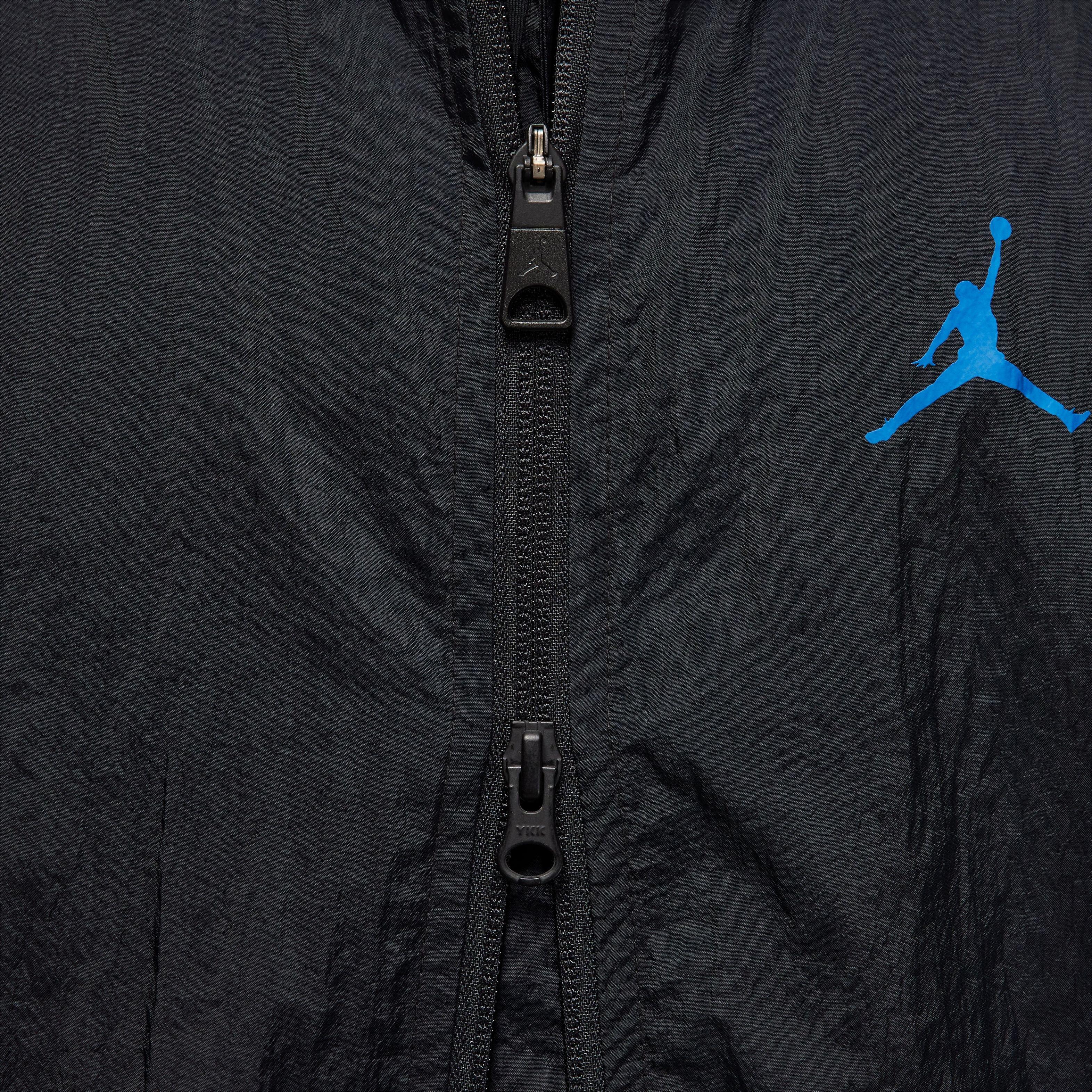 Jordan Men's Sport Warm Up Jacket - BLACK/ROYAL Thumbnail View 10