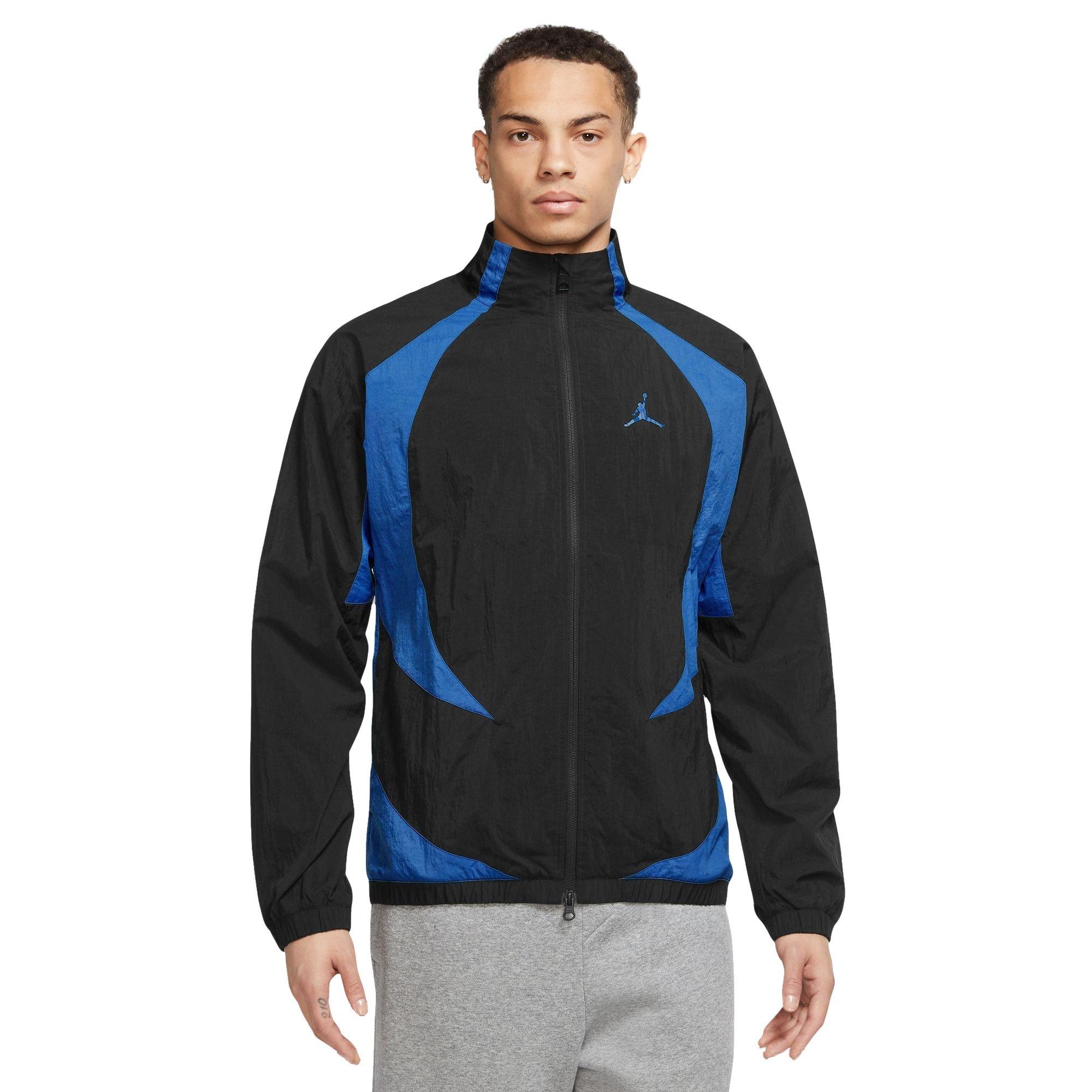 Jordan Men's Sport Warm Up Jacket - BLACK/ROYAL Thumbnail View 1