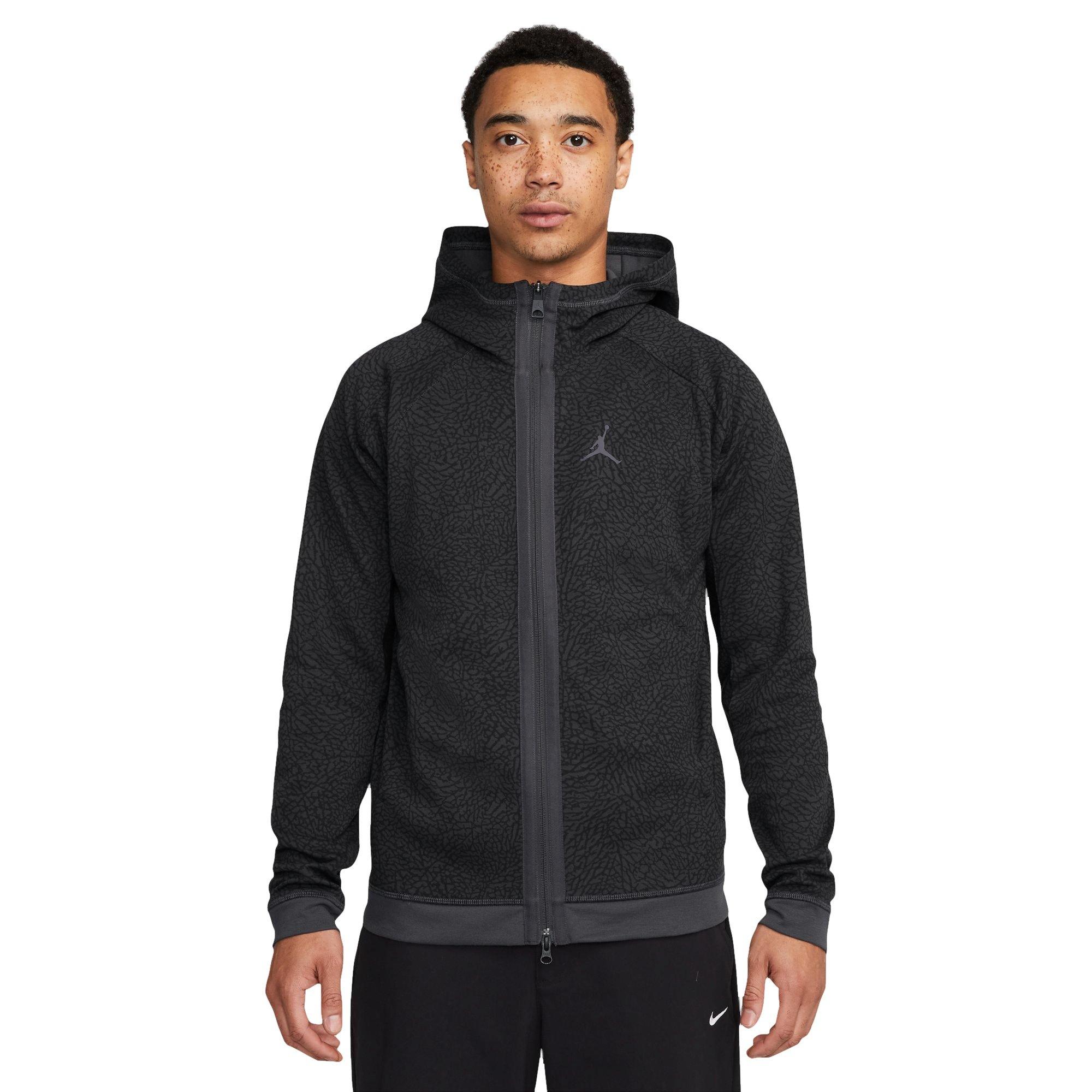 Jordan Men's Dri-FIT Sport Air Full-Zip Jacket - BLACK/BROWN Thumbnail View 1