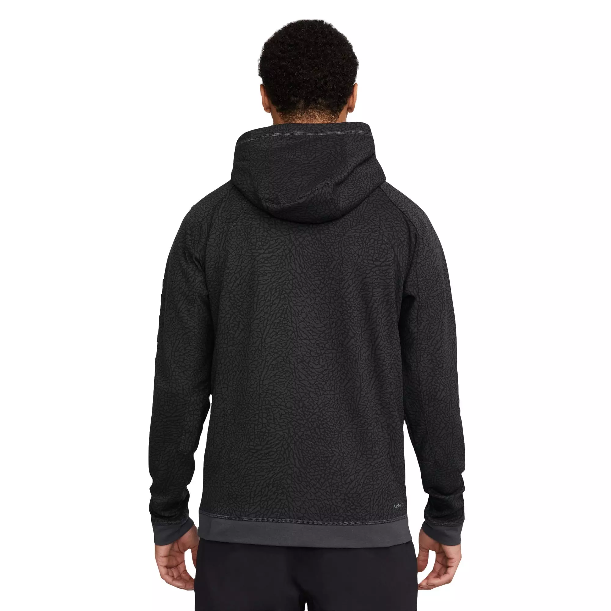 Jordan Men's Dri-FIT Sport Air Full-Zip Jacket - BLACK/BROWN