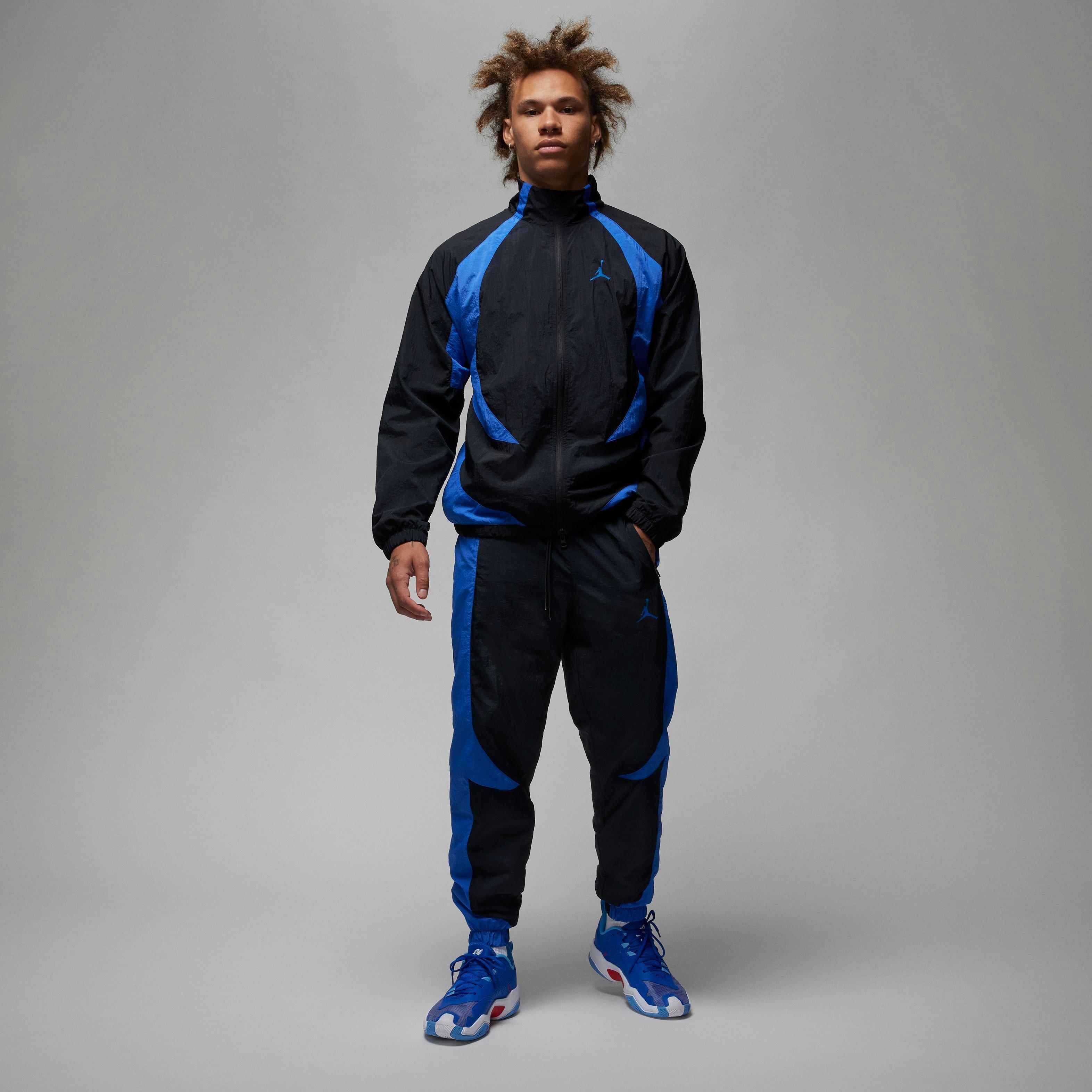Jordan Men's Sport Jam Warmup Pants - BLACK/ROYAL Thumbnail View 6