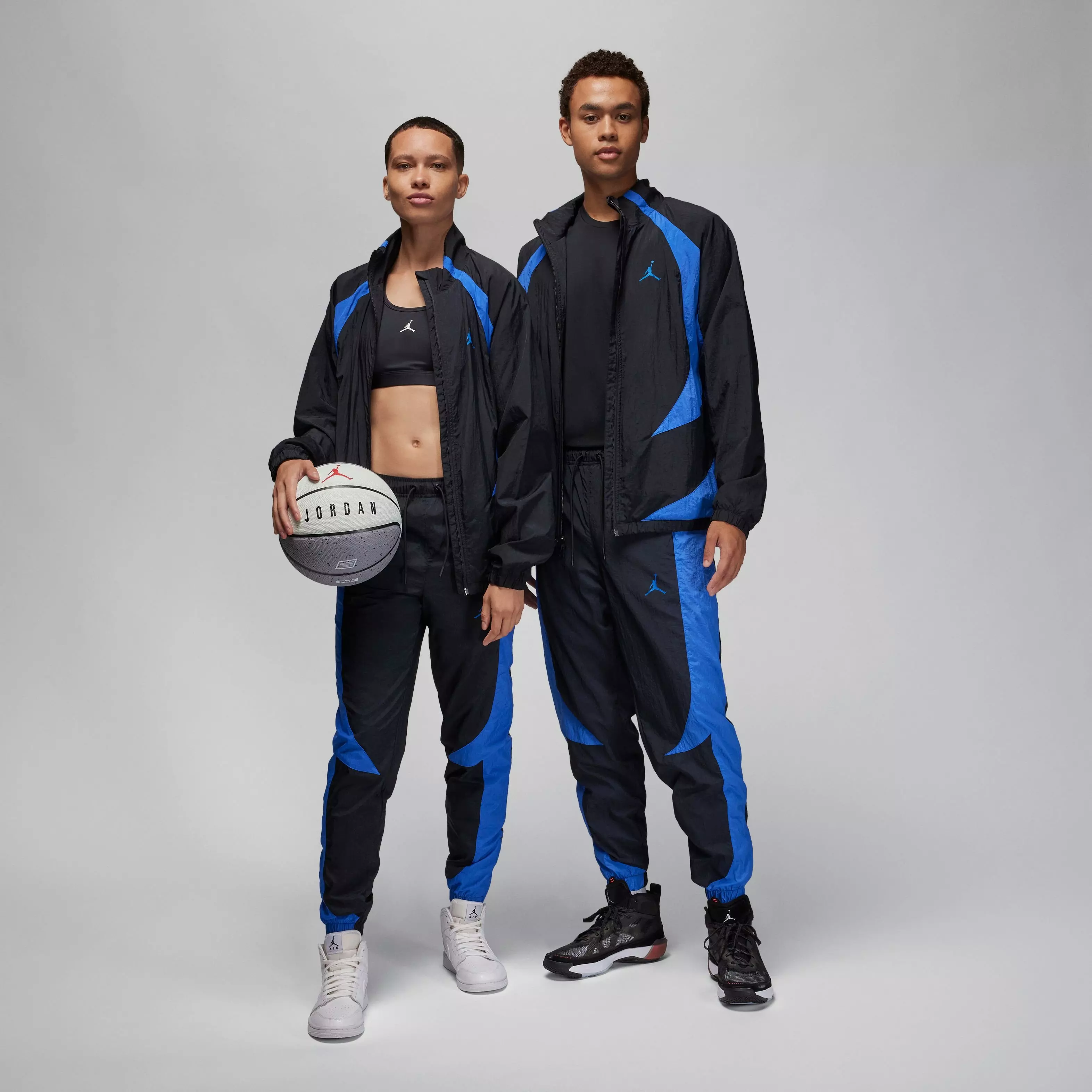 Jordan Men's Sport Jam Warmup Pants - BLACK/ROYAL