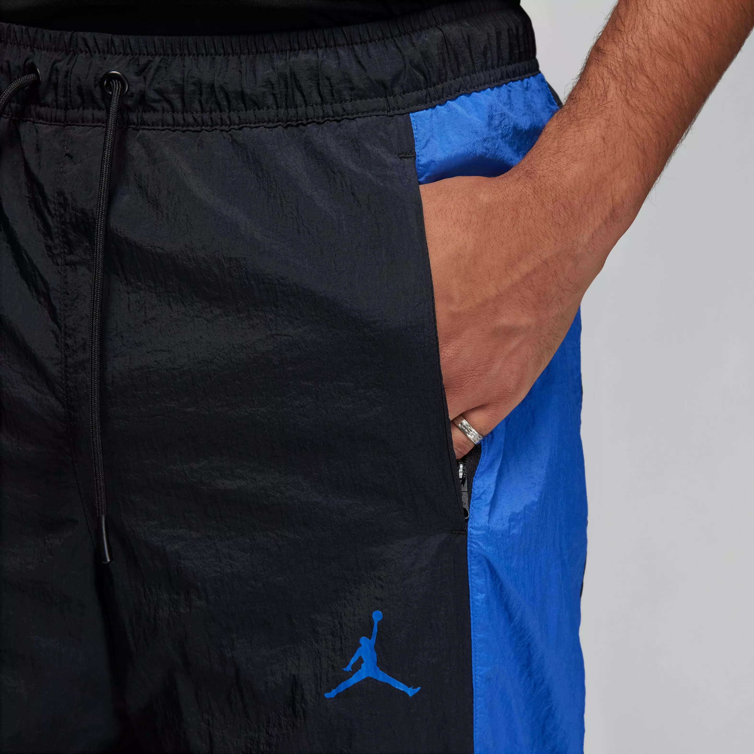 Jordan Men's Sport Jam Warmup Pants - BLACK/ROYAL