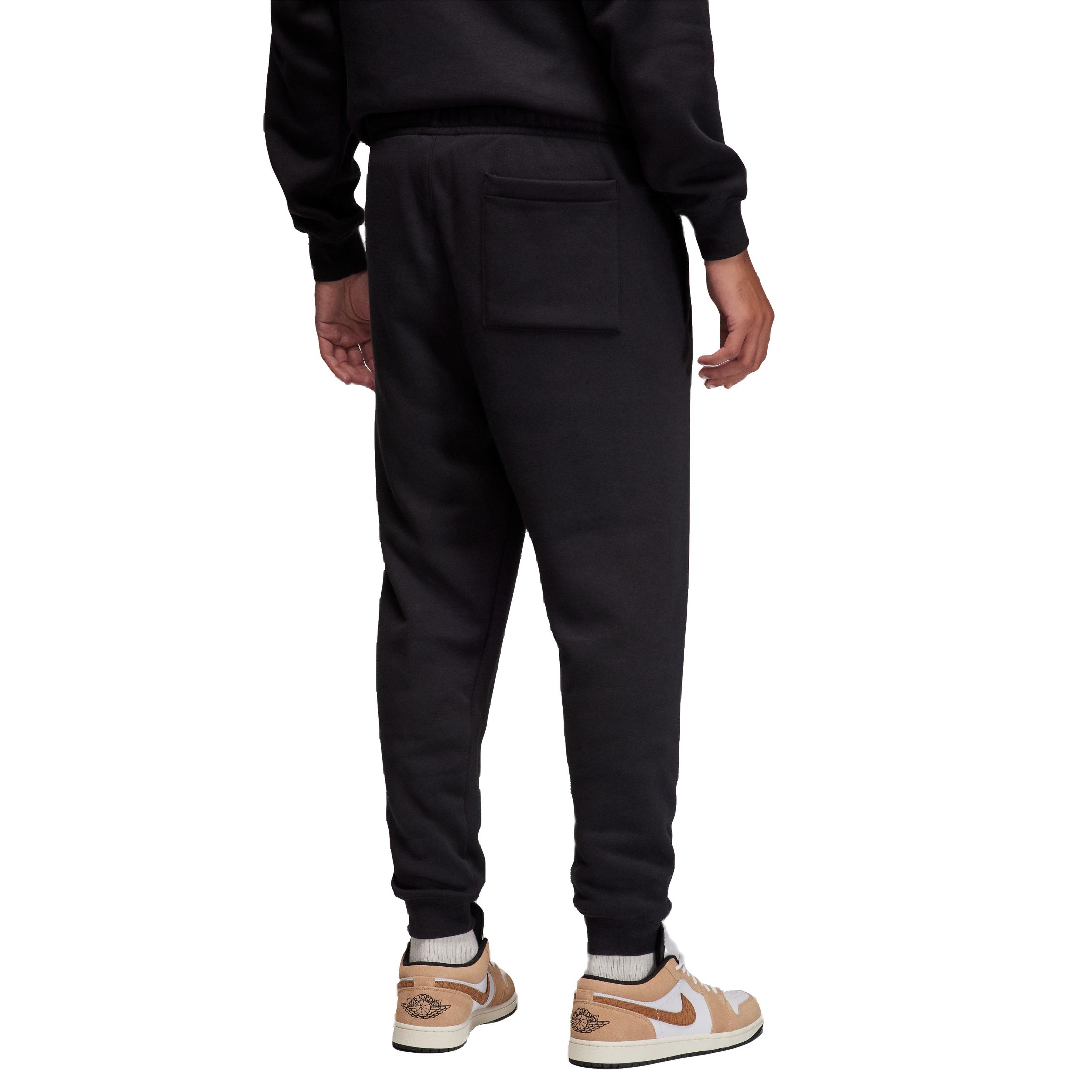 Jordan Men's Gratitude Essentials Baseline Fleece Pants - BLACK/GOLD Thumbnail View 2