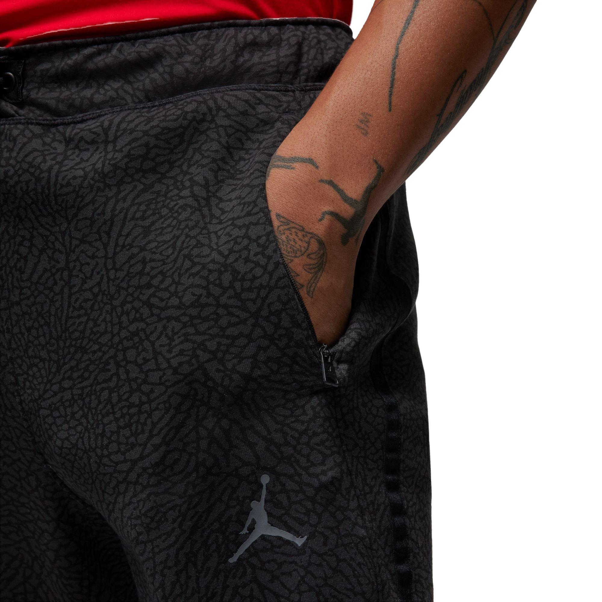 Jordan Men's Dri-FIT Sport Air Pants-Black/Brown - BLACK/BROWN Thumbnail View 3