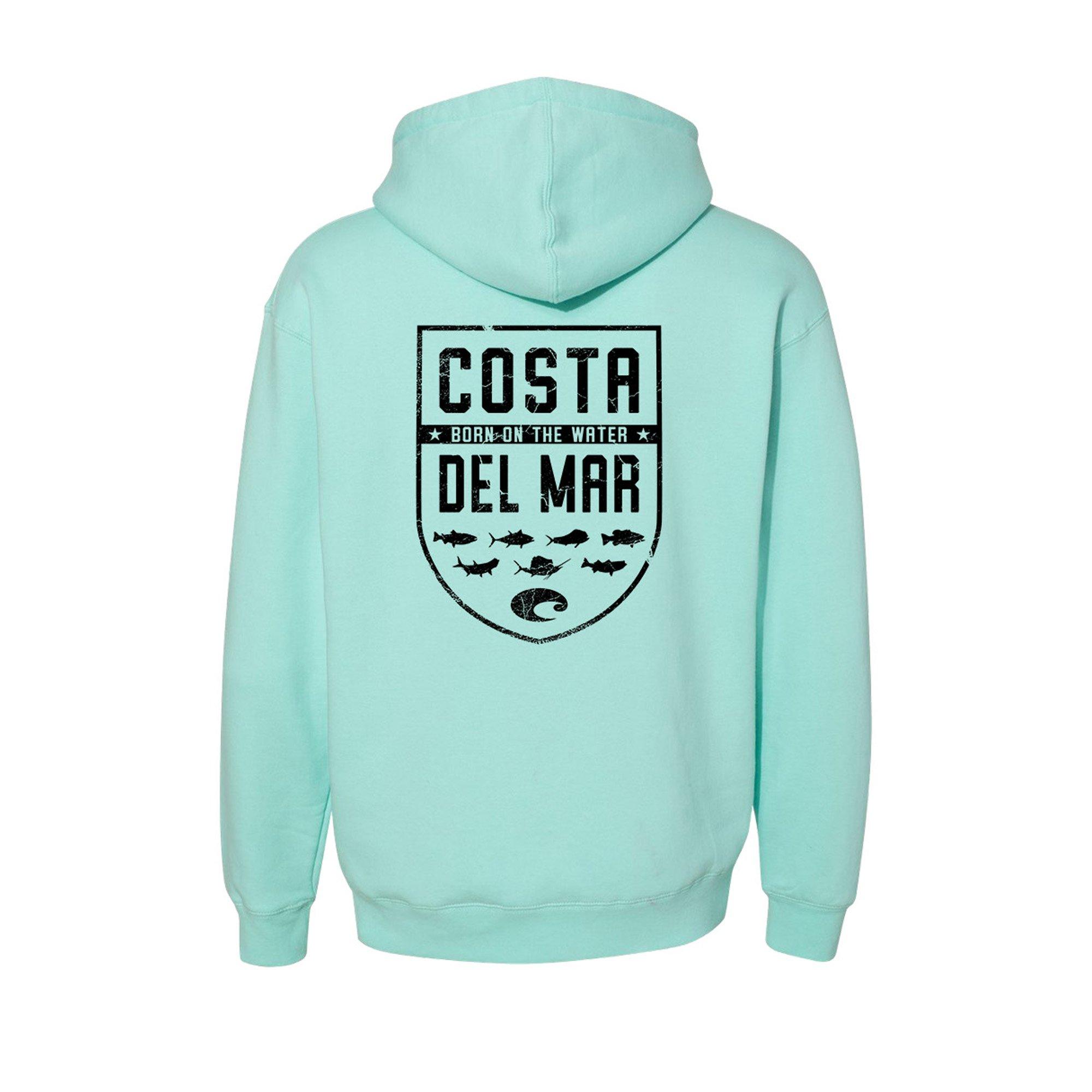 Costa Del Mar Men's Species Shield Pullover Hoodie-Blue - BLUE Thumbnail View 2