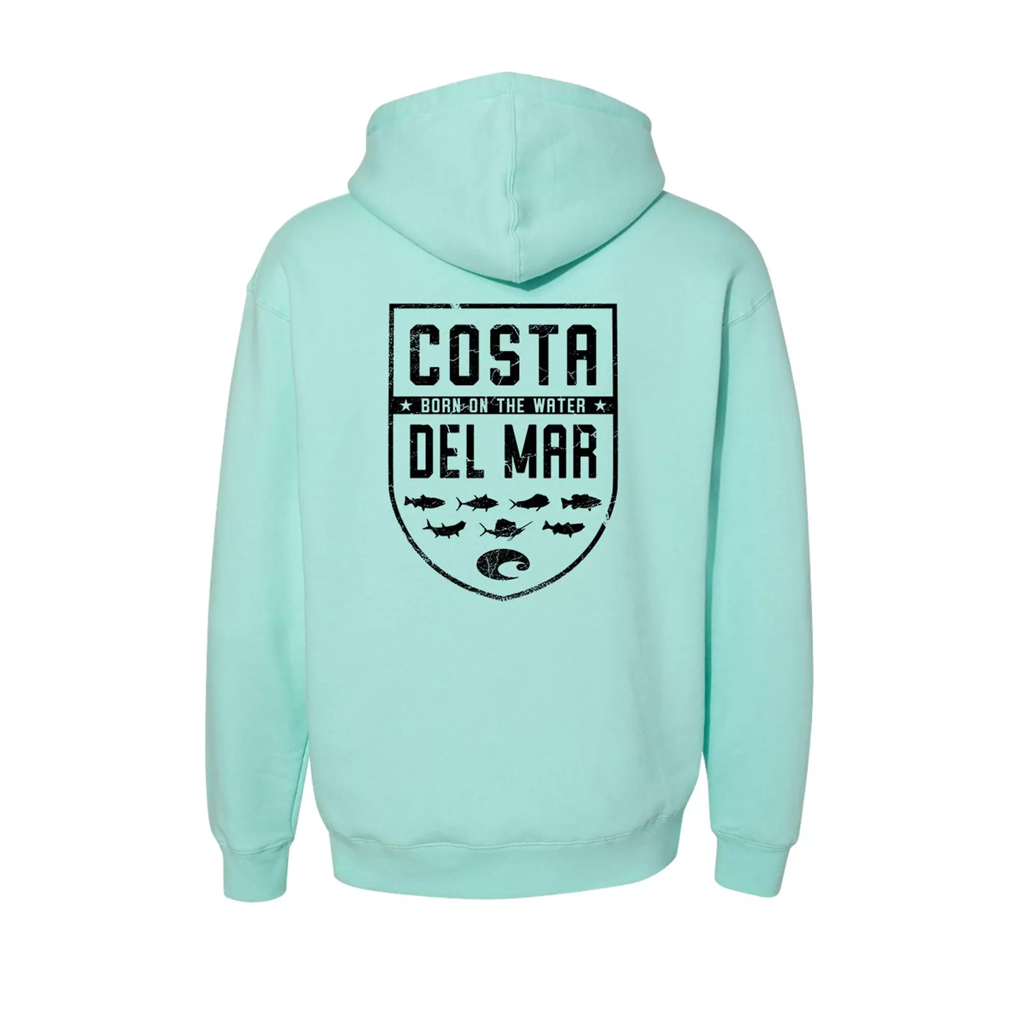 Costa Del Mar Men's Species Shield Pullover Hoodie-Blue - BLUE