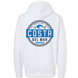 Costa Del Mar Men's Prado Hoodie - White