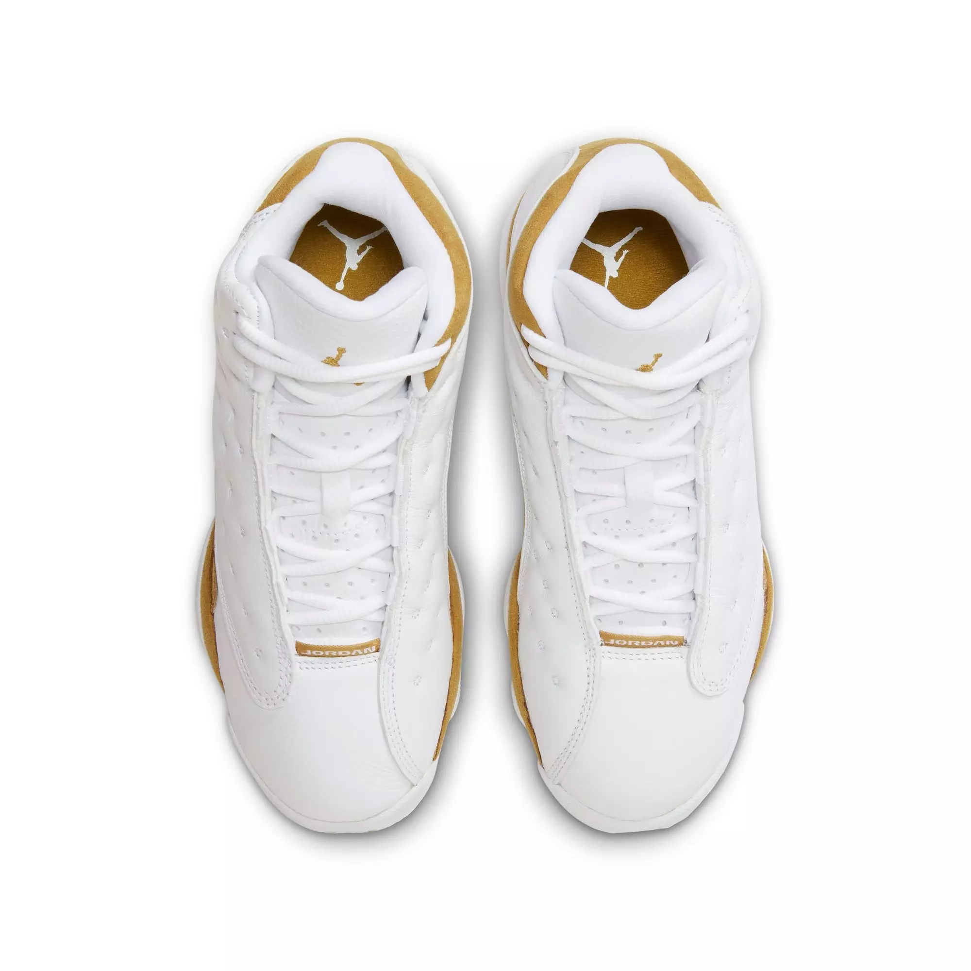 Jordan 13 Retro "Wheat" Grade School Kids' Shoe - WHITE/WHEAT