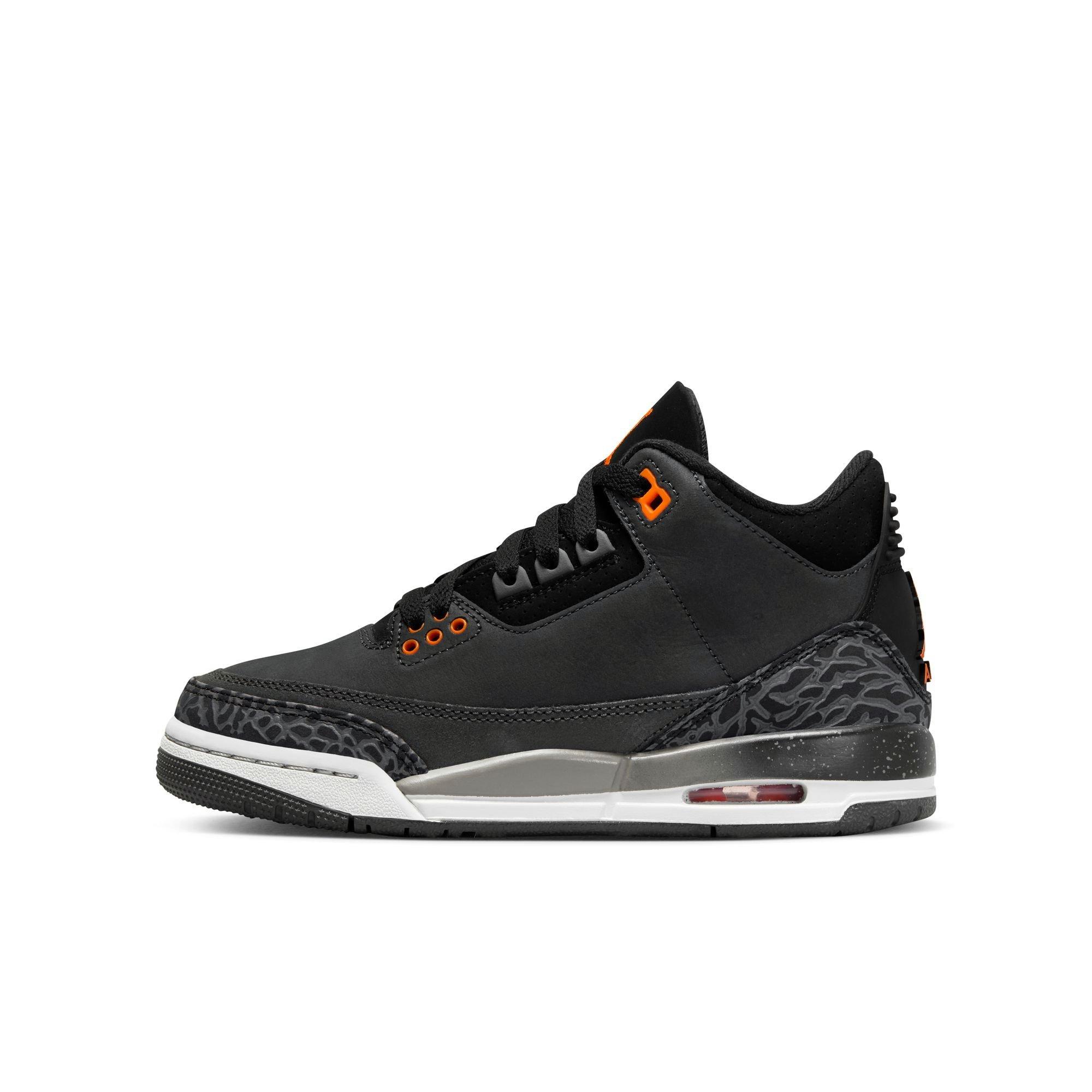 Jordan 3 Retro Grade School Kids' "Fear" Shoe