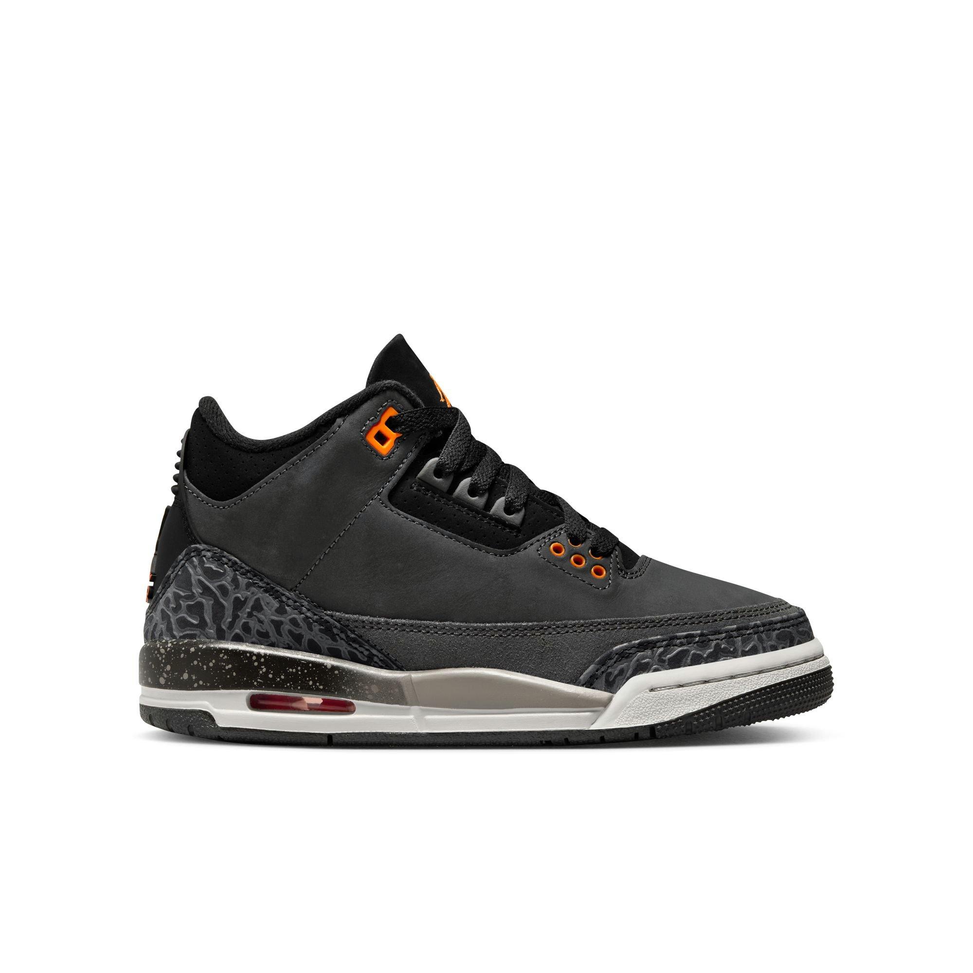 Jordan 3 Retro Grade School Kids' "Fear" Shoe