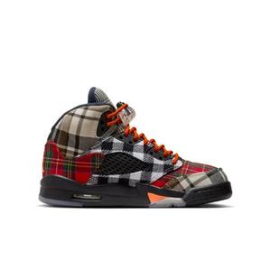 Jordan 5 Retro "Plaid" Grade School Kids' Shoe