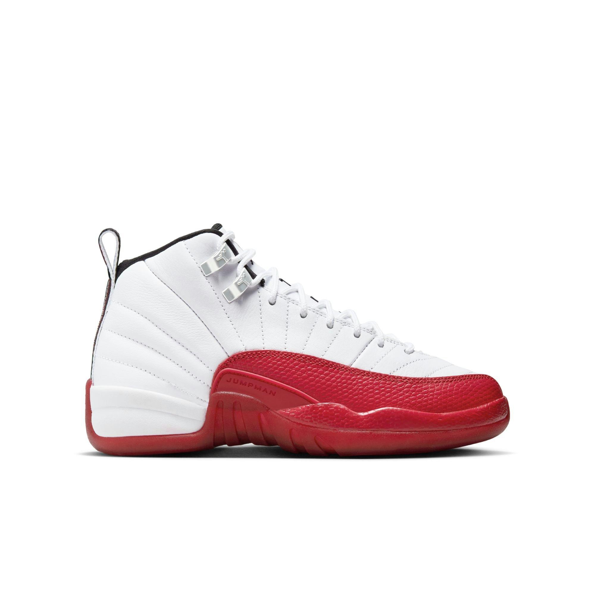 Jordan 12 2025 red grade school