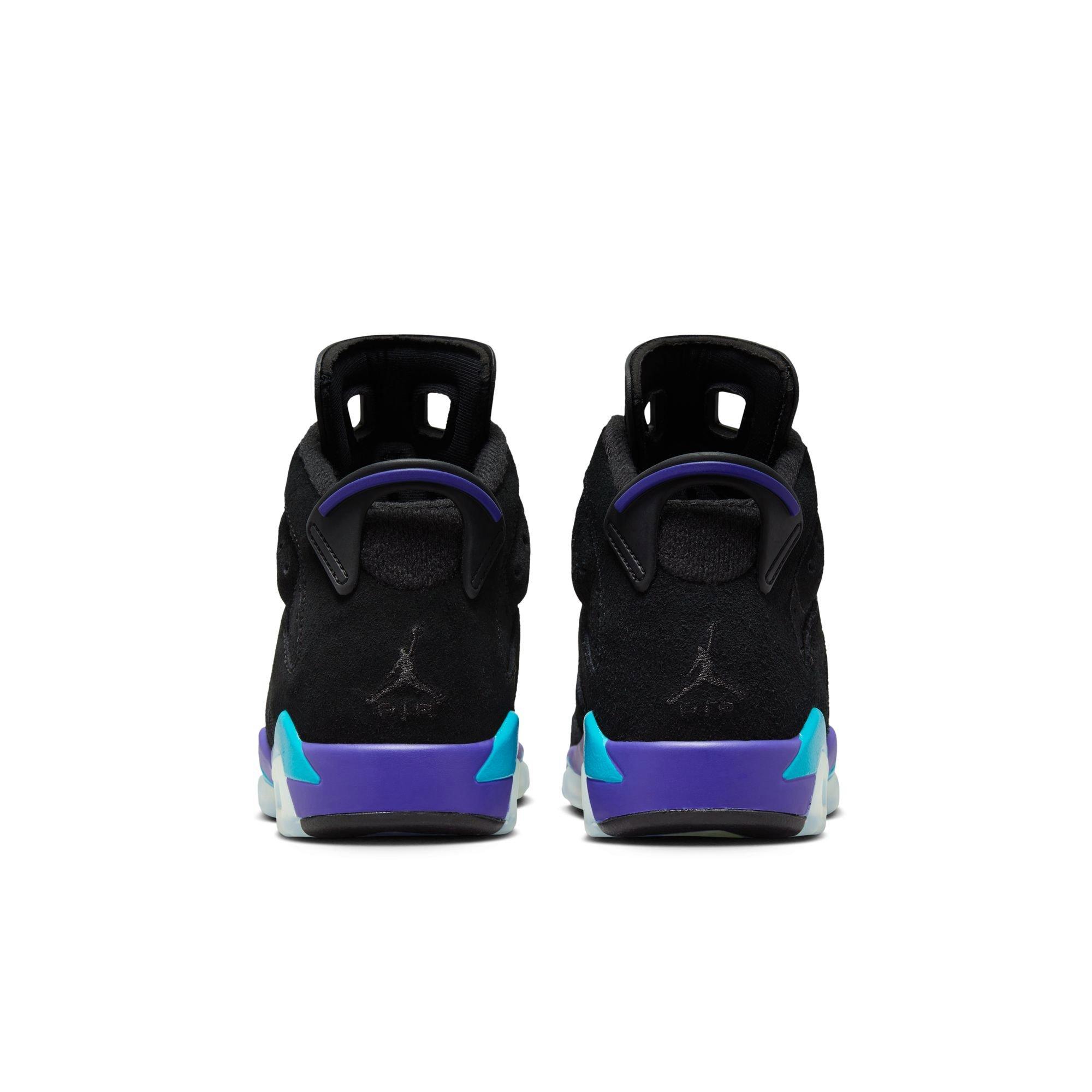 Jordan 6 Retro Grade School Kids' "Aqua" Shoe