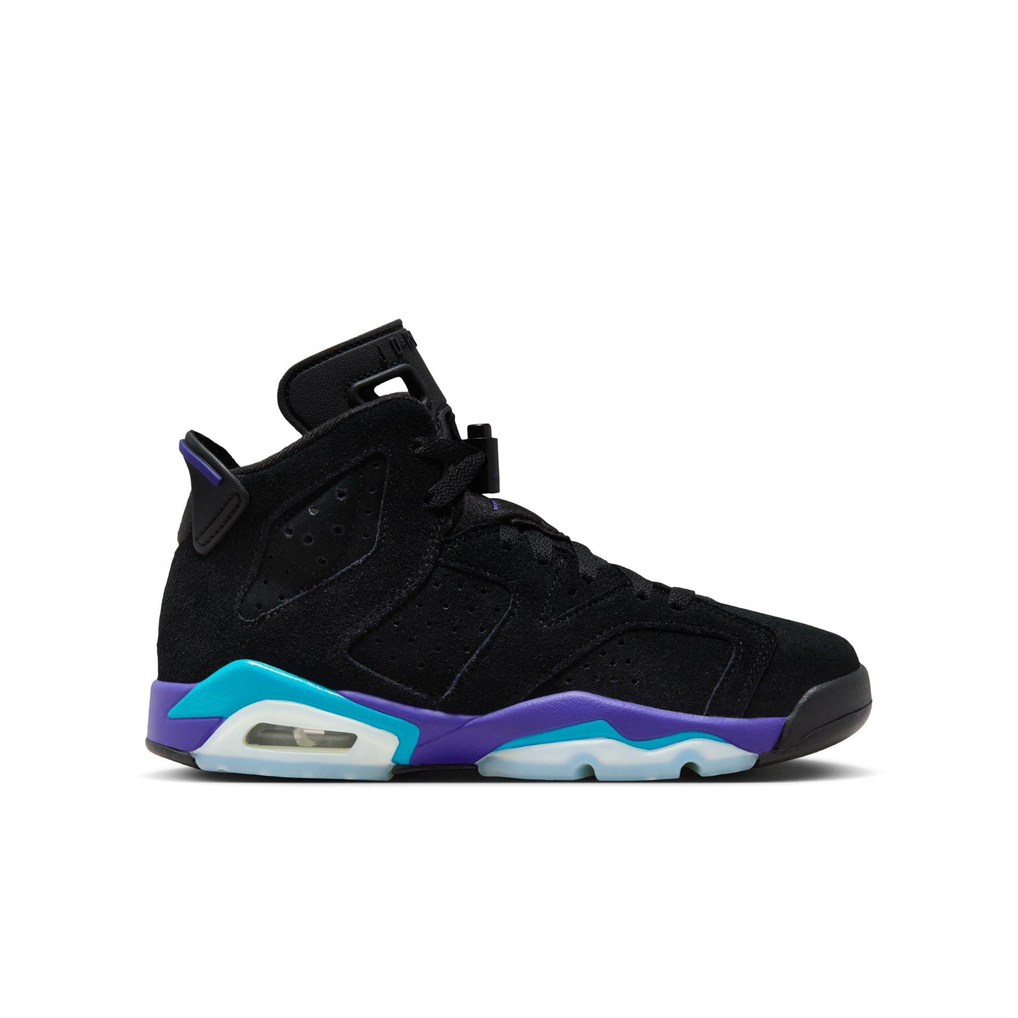 Jordan 6 Retro Grade School Kids' "Aqua" Shoe