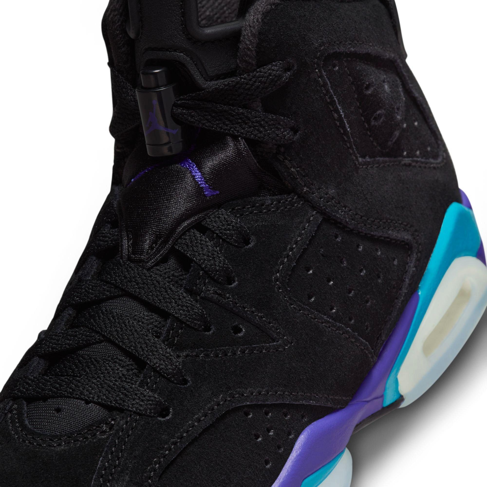 Jordan 6 Retro Grade School Kids' "Aqua" Shoe