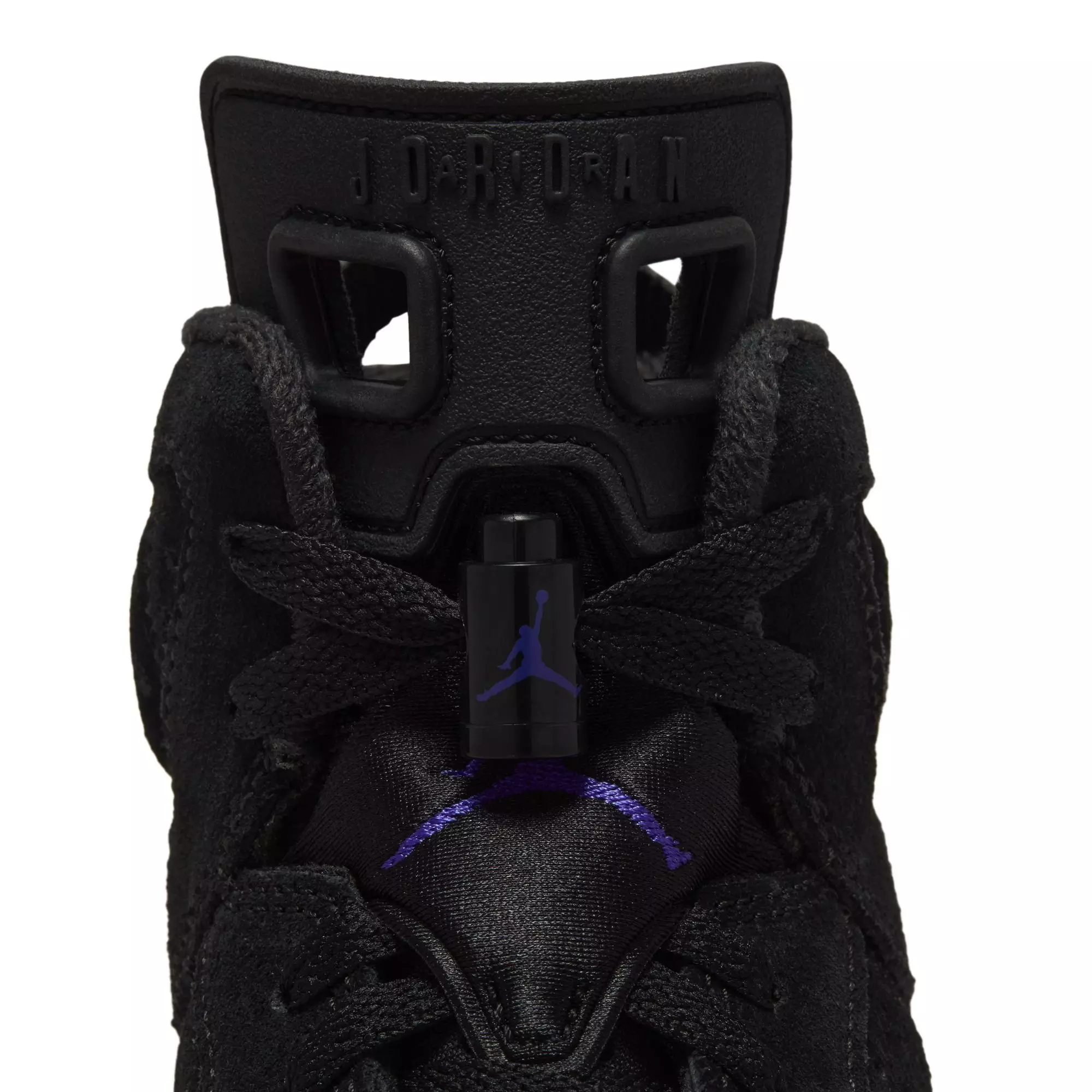 Jordan 6 Retro "Aqua" Grade School Kids' Shoe - BLACK/BRIGHT CONCORD/AQUATONE