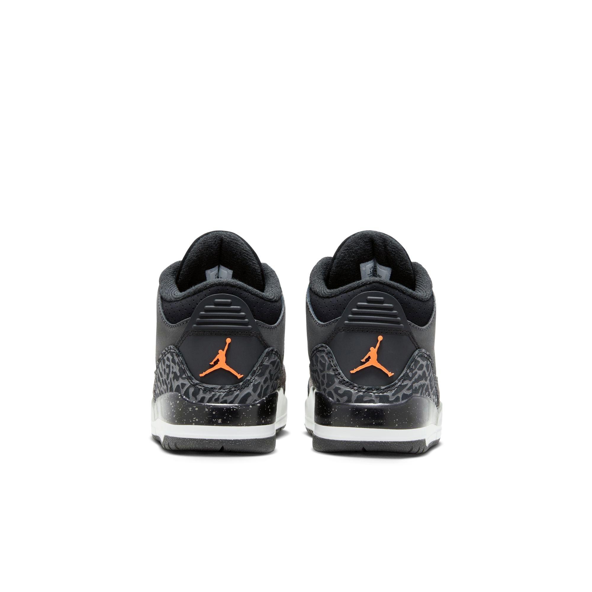 Jordan 3 Retro "Fear" Preschool Kids' Shoe